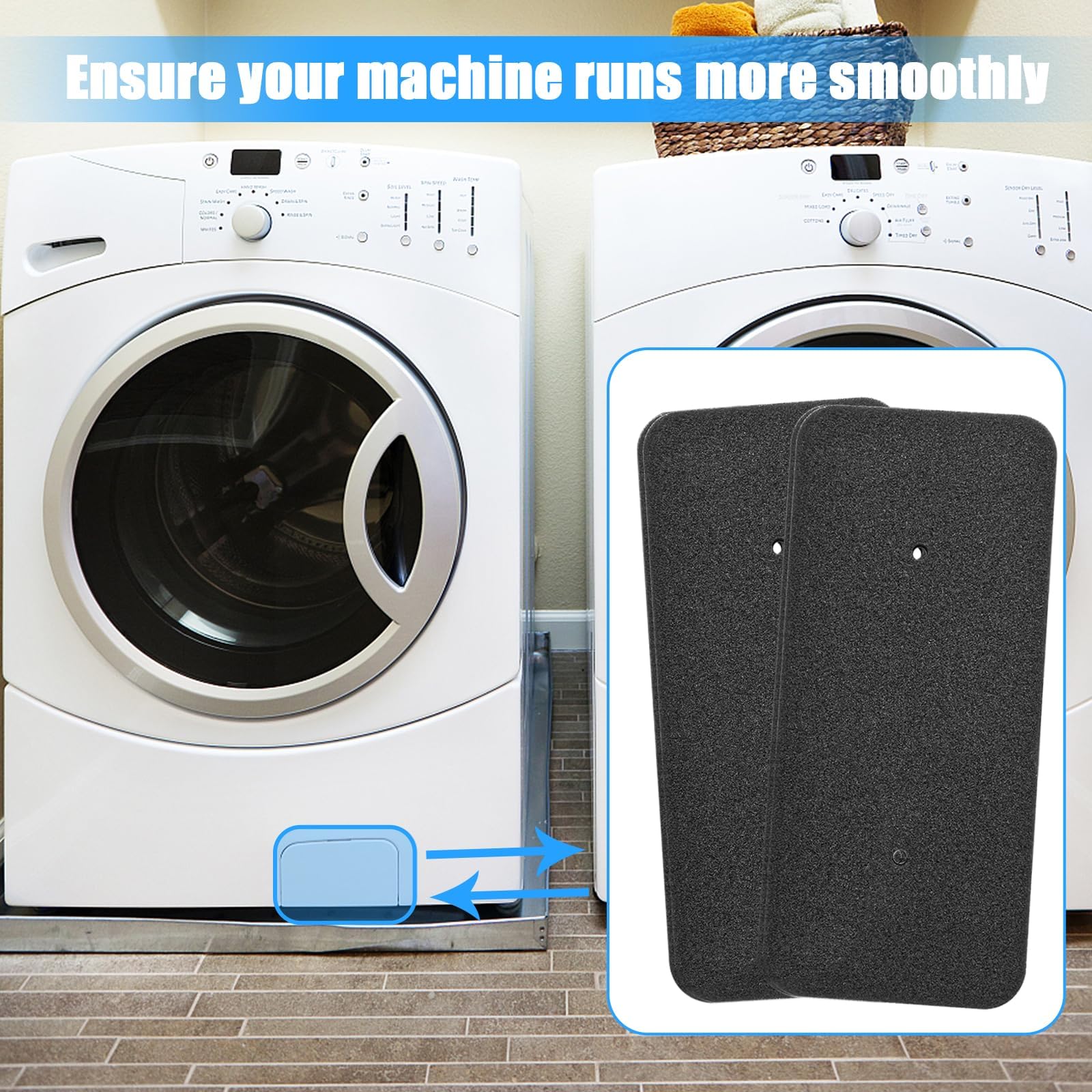 2 Stück Trockner Filter Für Hoover Candy 40006731 - Schwammfilter Ersatz