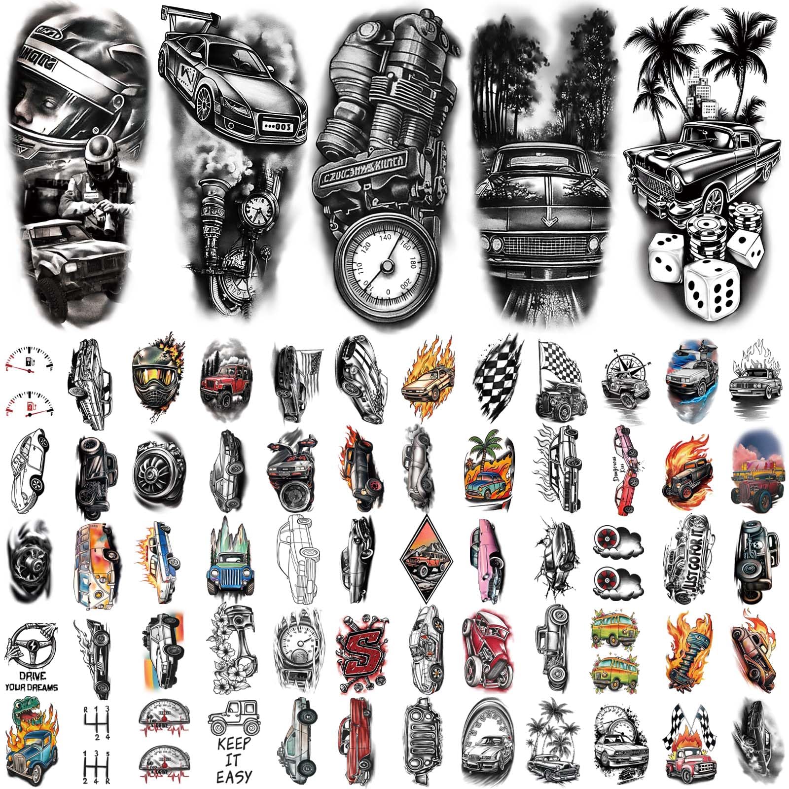 Car Parts Tattoos For Guys