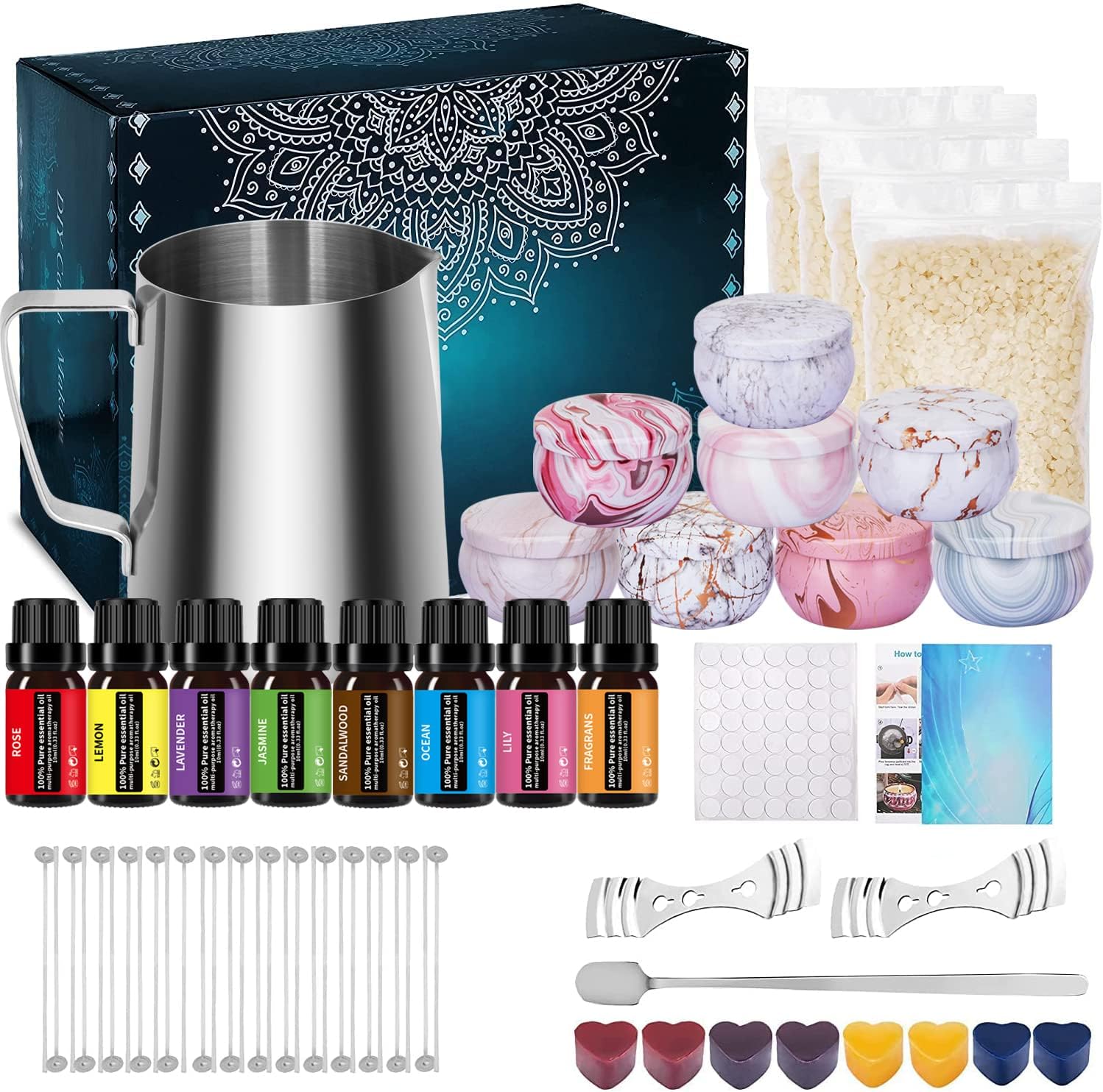 Candle Making Kit,Candle Making Supplies,DIY Arts and Crafts Kits for