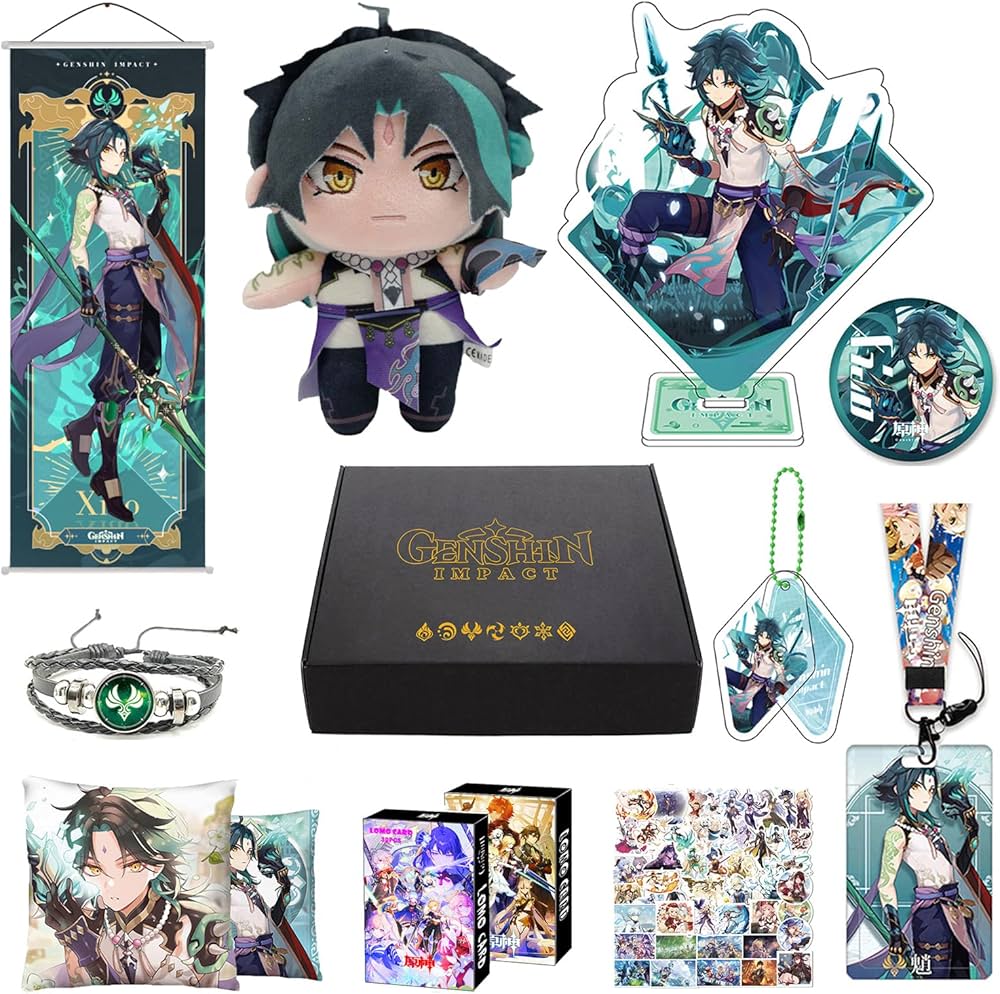 XIAO GENSHIN IMPACT 30個セット Genshin Impact Box Merch Set with 11 Gifts, Wanderer Cyno Xiao All