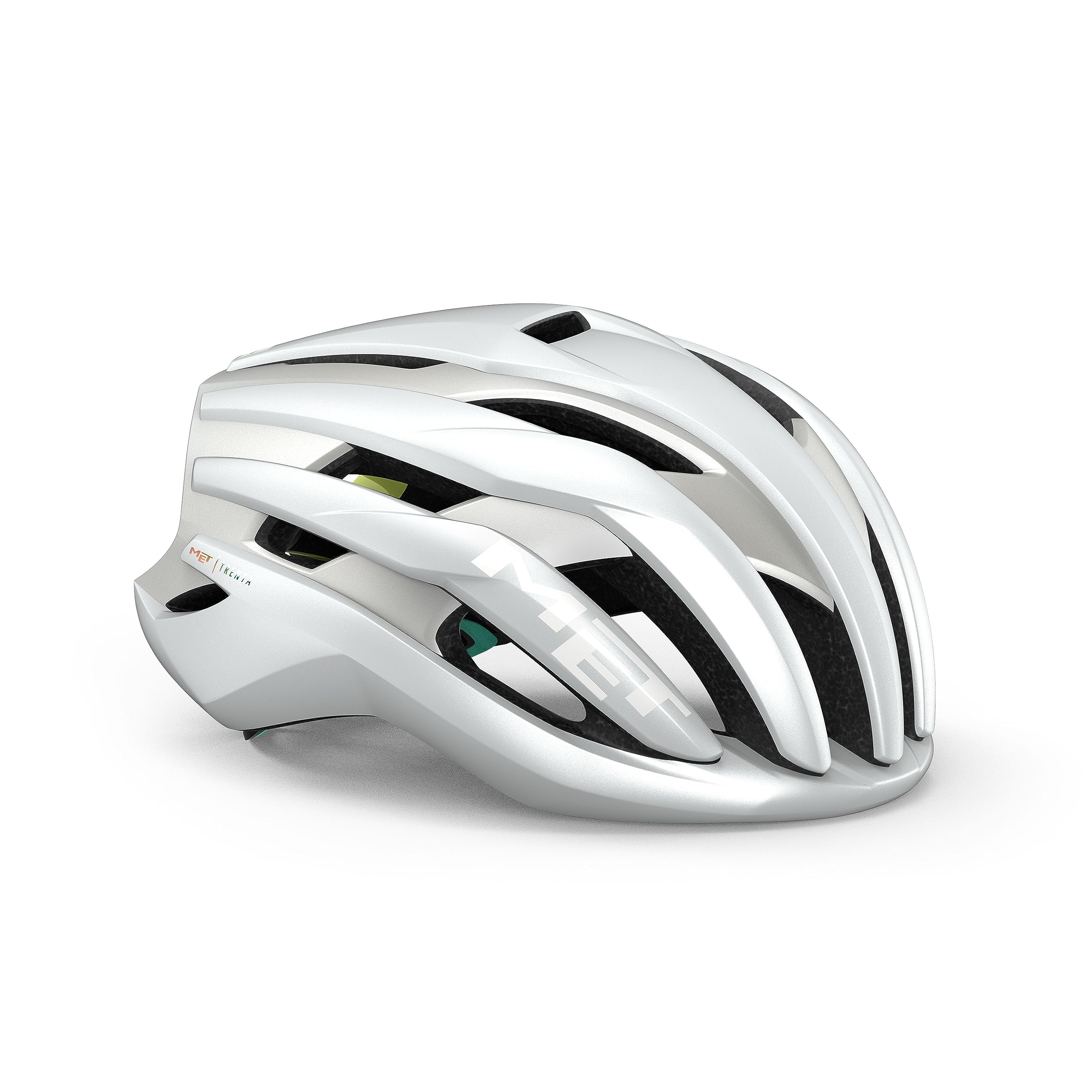 MET Trenta MIPS Bicycle Hel, Undyed White Lime Matt, M : Amazon.de 