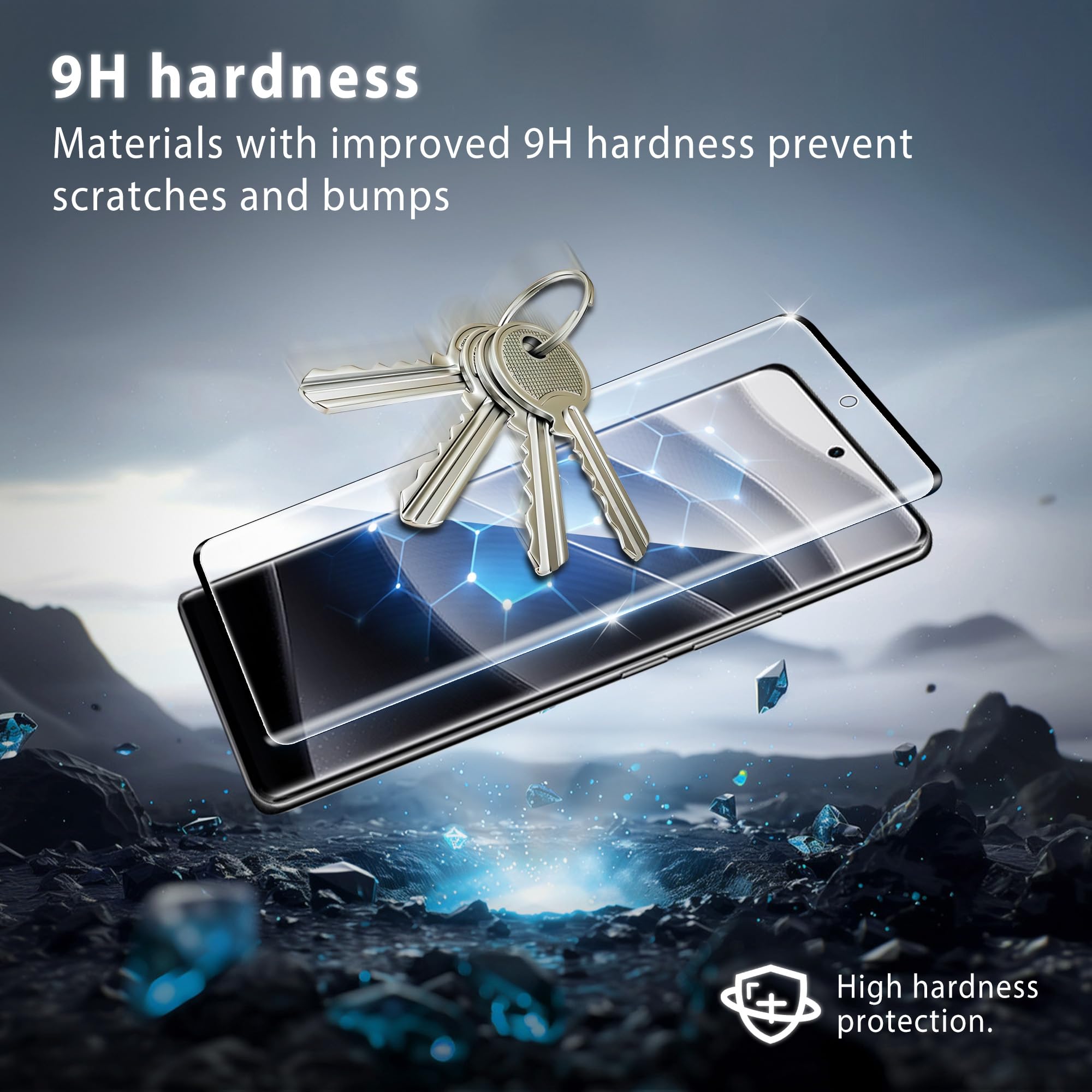 3x Vetro Protettivo UV Per Redmi Note 14 Pro / Pro+ 5G – Durezza 9H, Tecnologia LOCA, Adesivo A Schermo Intero - 3