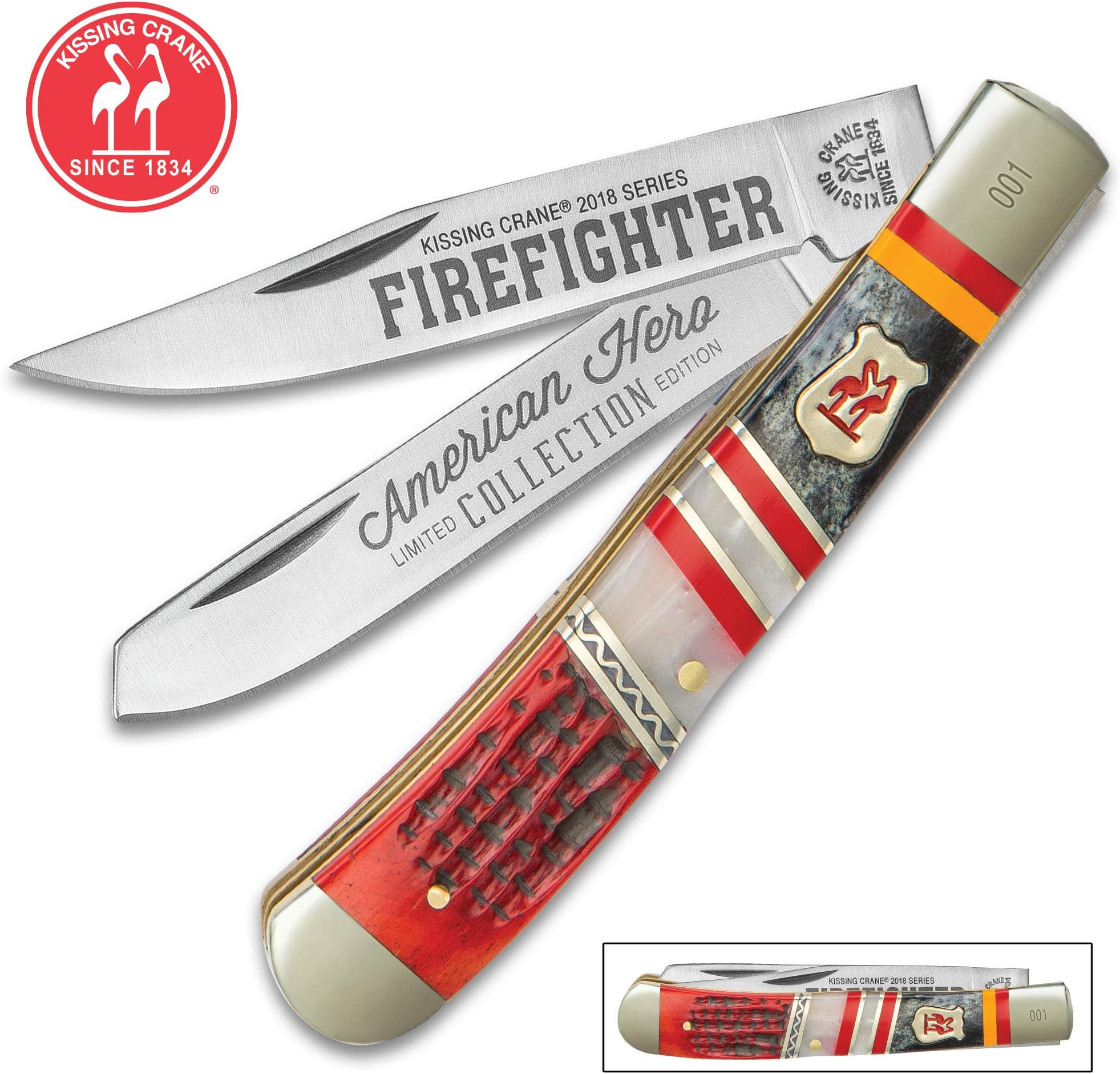 Fire Fighter Trapper Pocket Knife