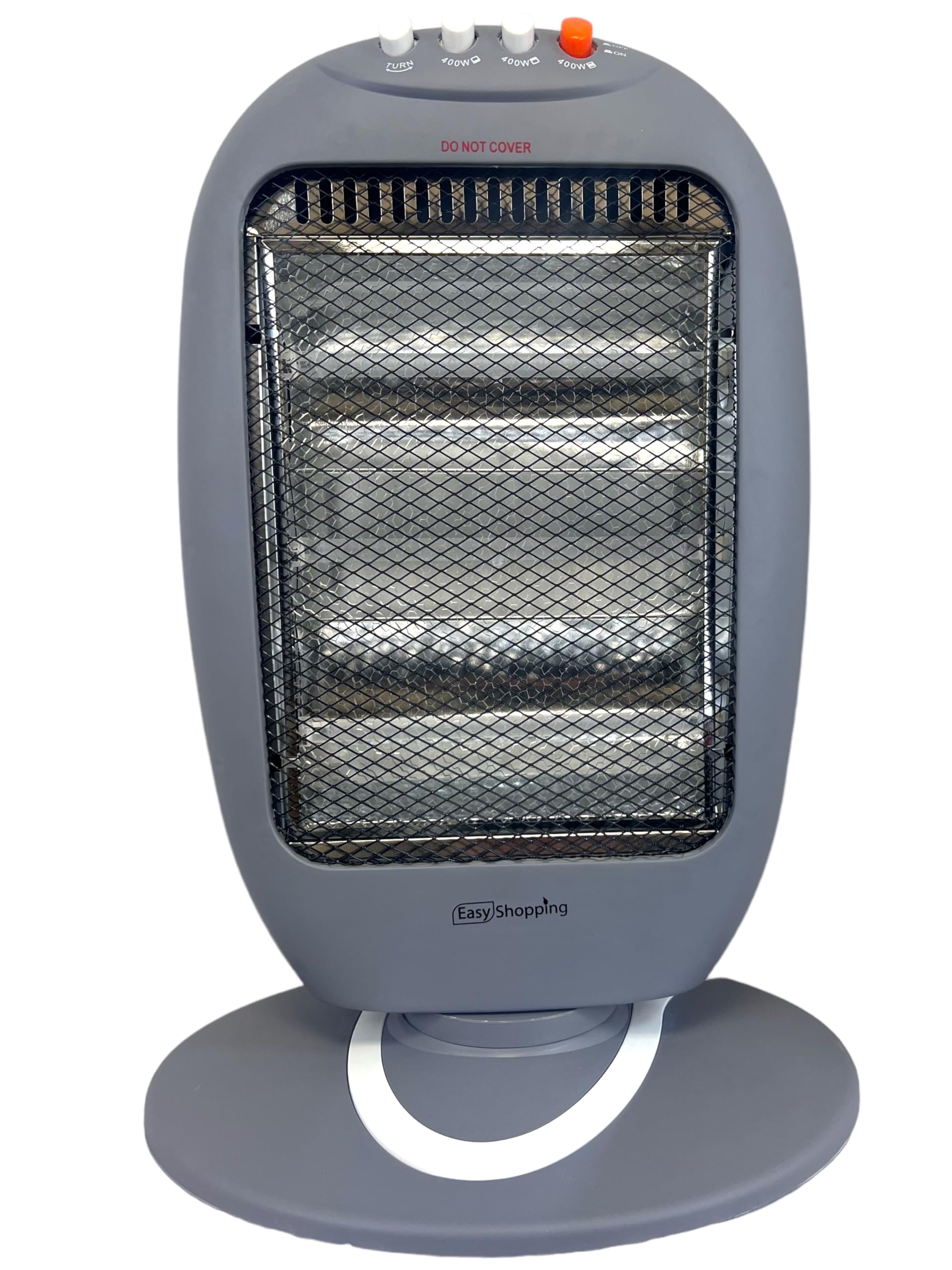 Halogen Heater 3 Bar Electric Heater Adjustable 400w, 800w, 1200w Heat Setting