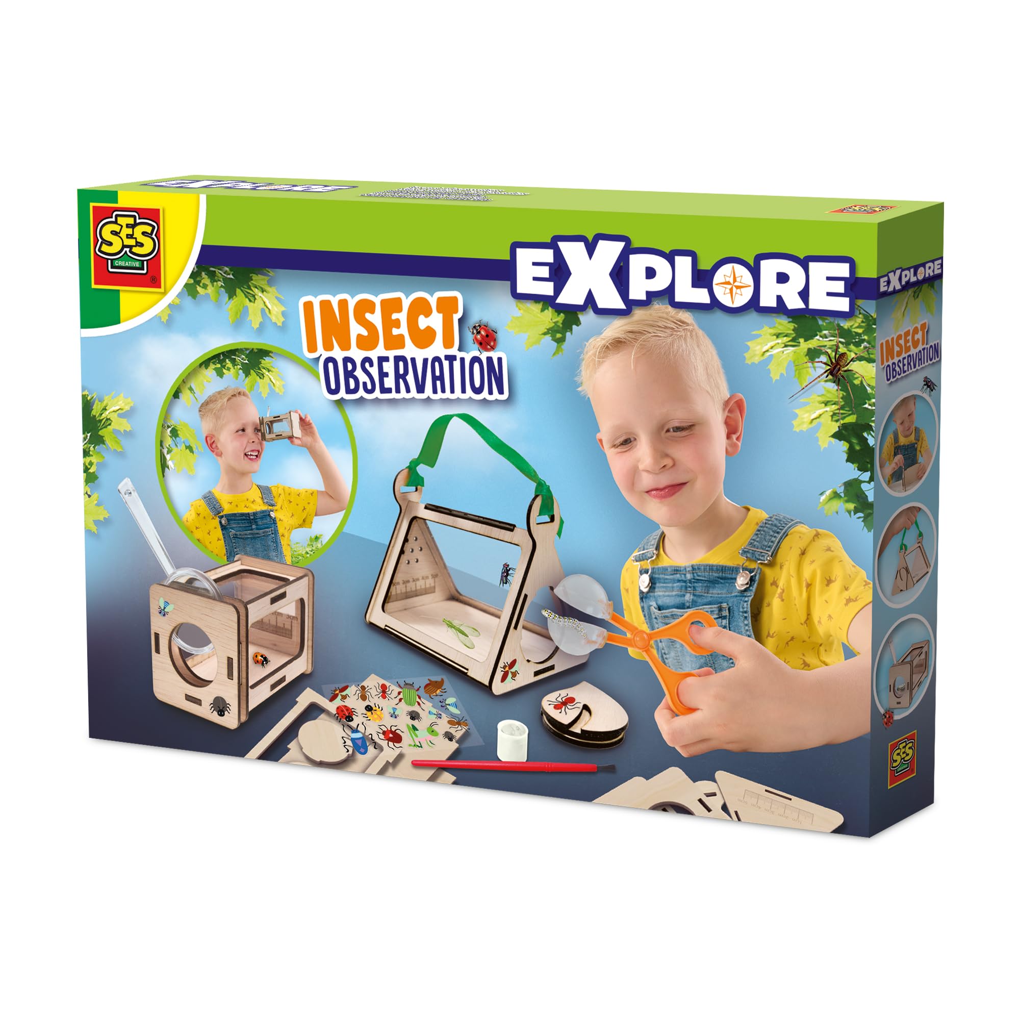 SES Creative Insect Observation Craft Kit Small Glass