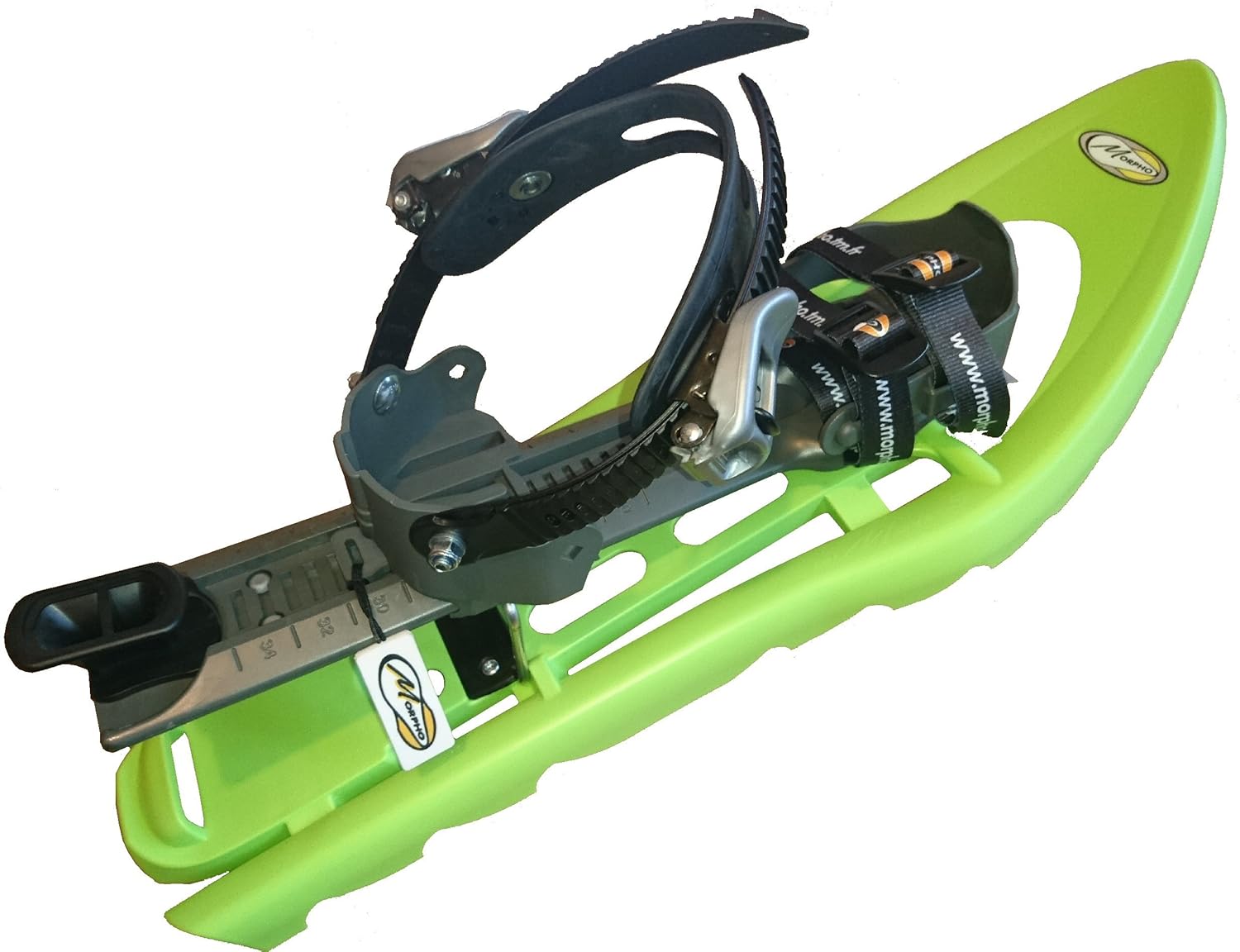MORPHO - Raqueta de Nieve Mixta, Color Vert Eco, tamaño Small