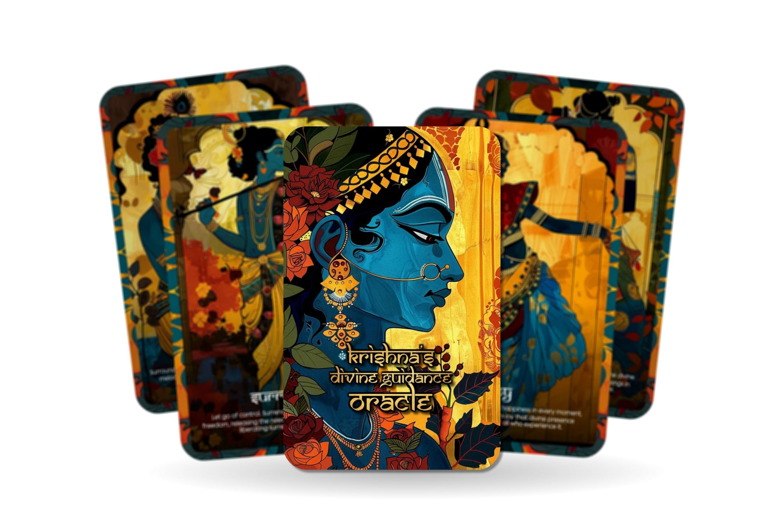 Ibiza Tarot Krishna's Divine Guidance Oracle - 22 Oracle Cards - UK Edition - Divination Tool