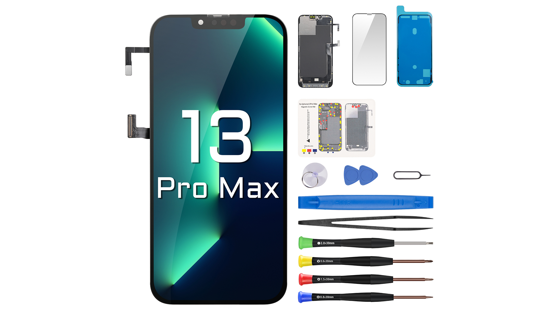 Amazon.com: Risidamoy for iPhone 13 Pro Max Screen Replacement