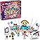 LEGO Friends Costume Party with Unicorn & Fairy Pretend Play Building Toy - Interactive Storytelling Playset with Cat and Uni