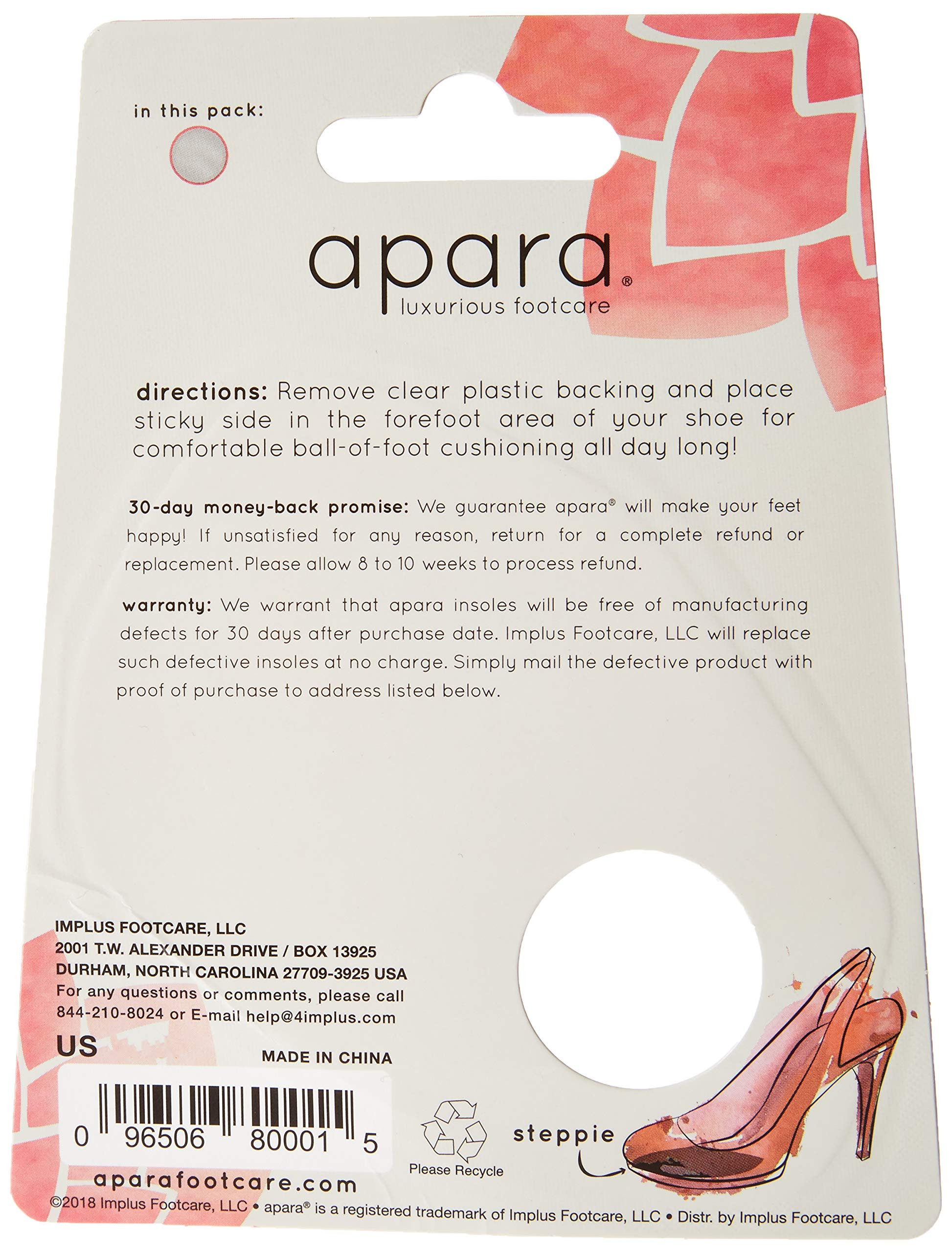 Apara Damen Modern, Transparent, Einheitsgröße