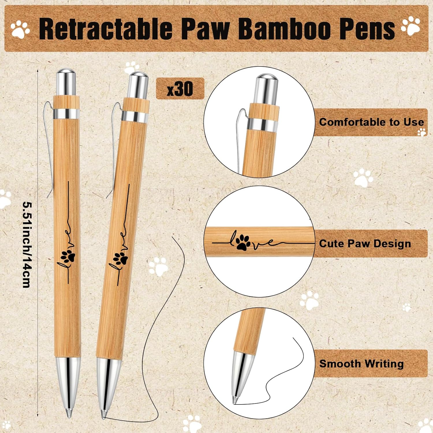 Eaasty 10 Set Vet Tech Appreciation Gifts Bulk Veterinary Technician Spiral Notebooks with Cute Paw Ballpoint Pen Thank You Gift for Veterinary Receptionist Assistant Nurse Doctor Dog Lover
