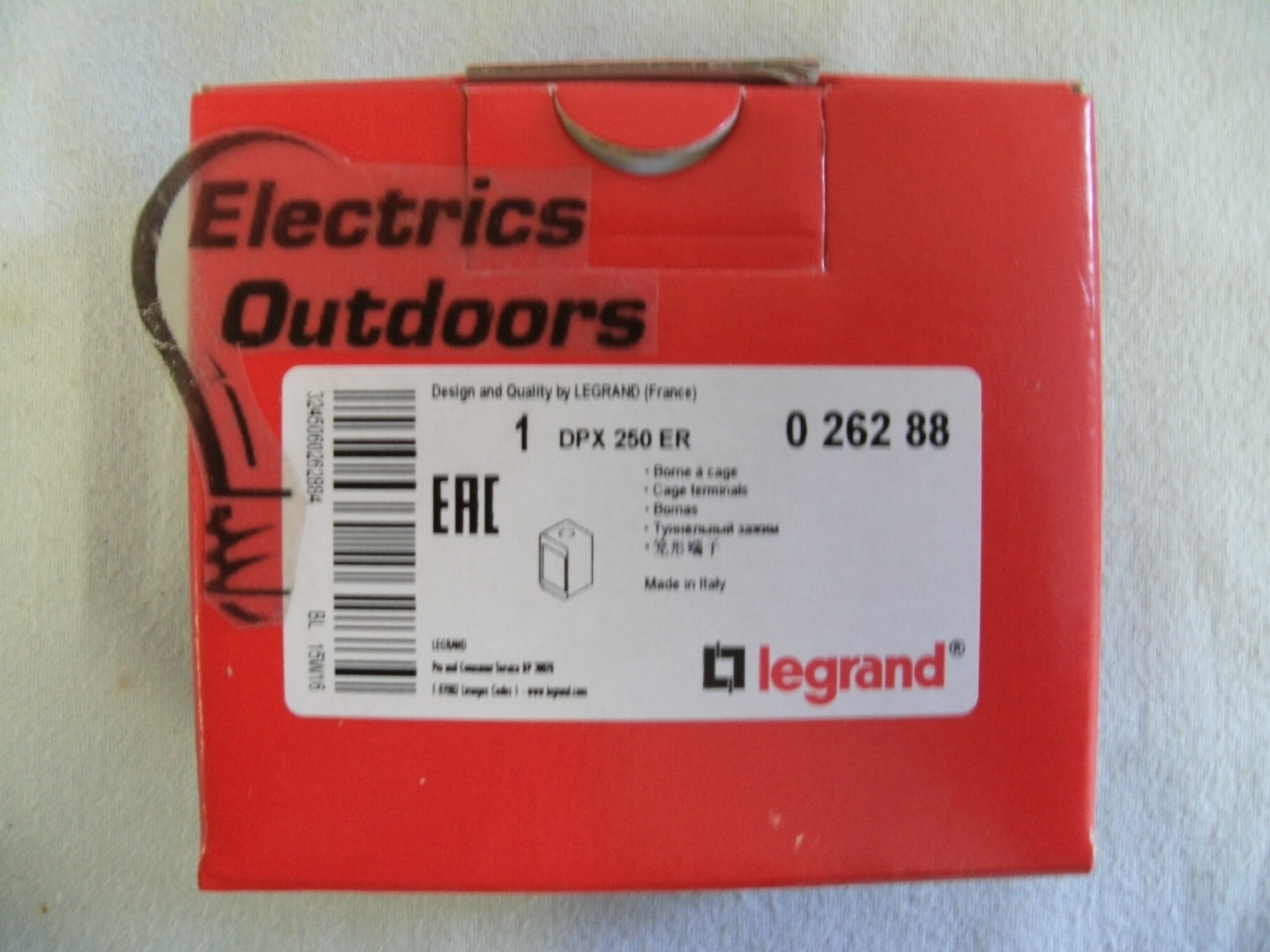 BORNAS DPX 250ER marca Legrand