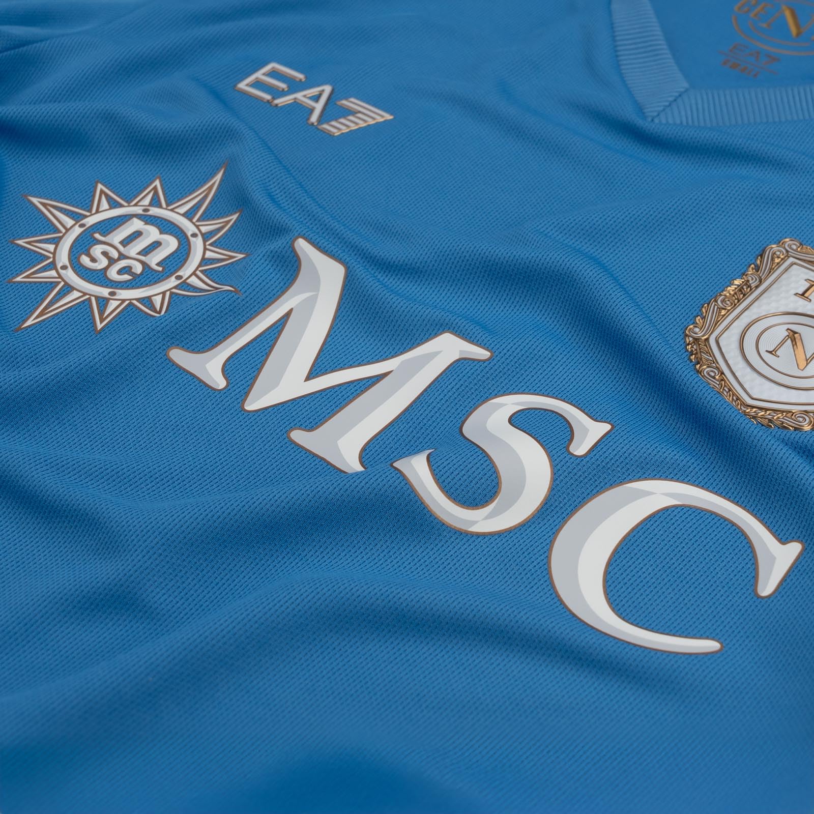 SSC Napoli Maglia Gara Home Authentic Azzurra 2026/2027, Prodotto Ufficiale