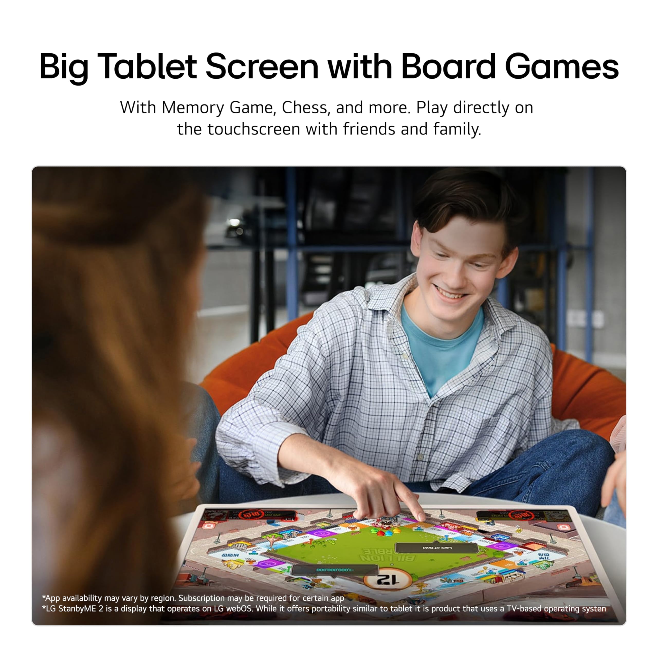 LG 27LX6TDGA 27-Inch StanbyME2 Portable Smart Screen (alpha 8 AI Processor, Touch Screen Monitor, Built-in Battery with 4 hours of playback, 60Hz) [Model 2025] [Energy Class F] — view 5