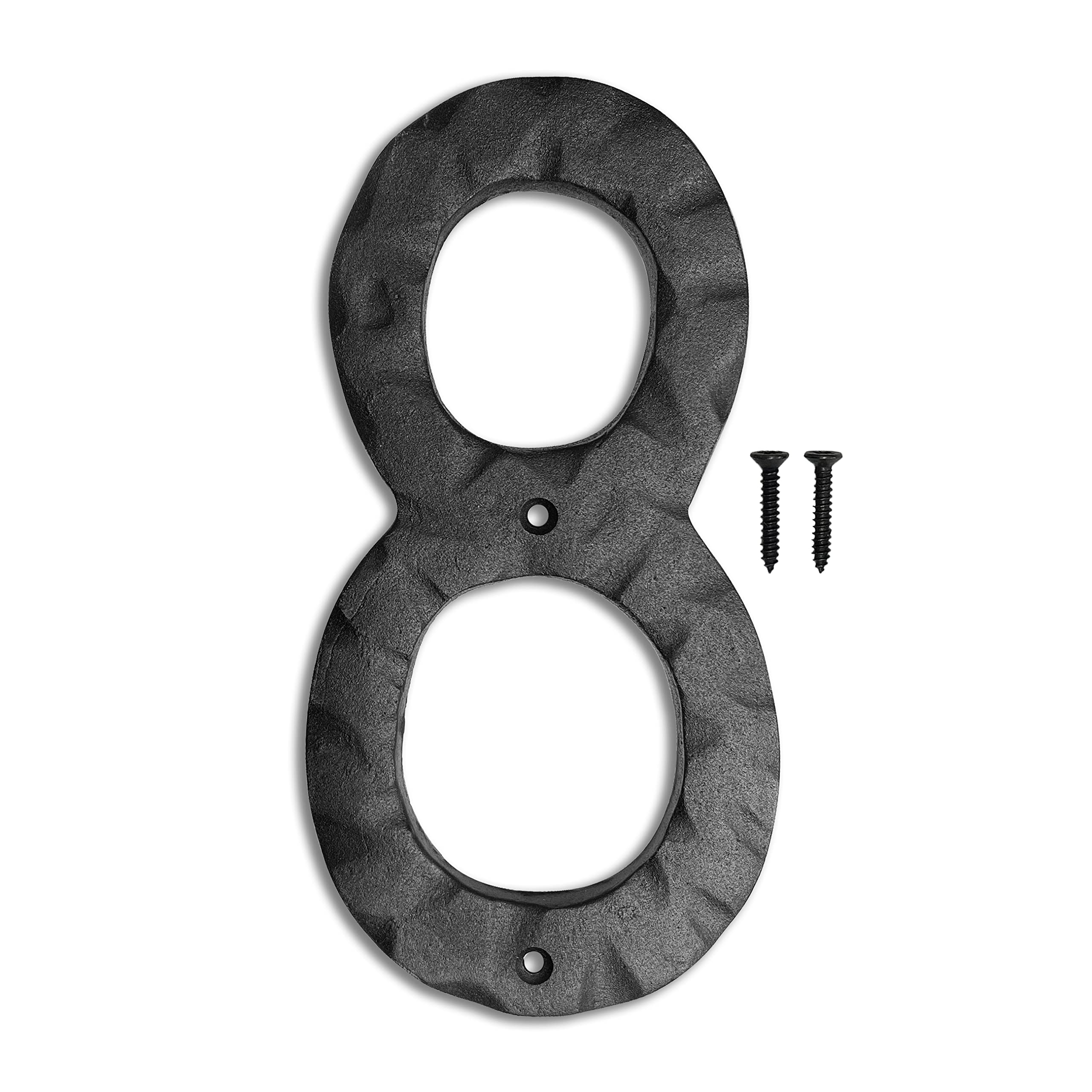 Snapklik.com : NACH House Numbers For Outside, 8 Inch Black Address ...