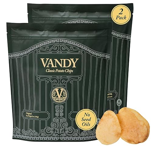 Miniatura 11 de Vandy Patatas fritas fritas – Snacks sin aceite de semilla – Patatas fritas sin gluten – Hecho con papas, sebo de carne alimentado con hierba, sal