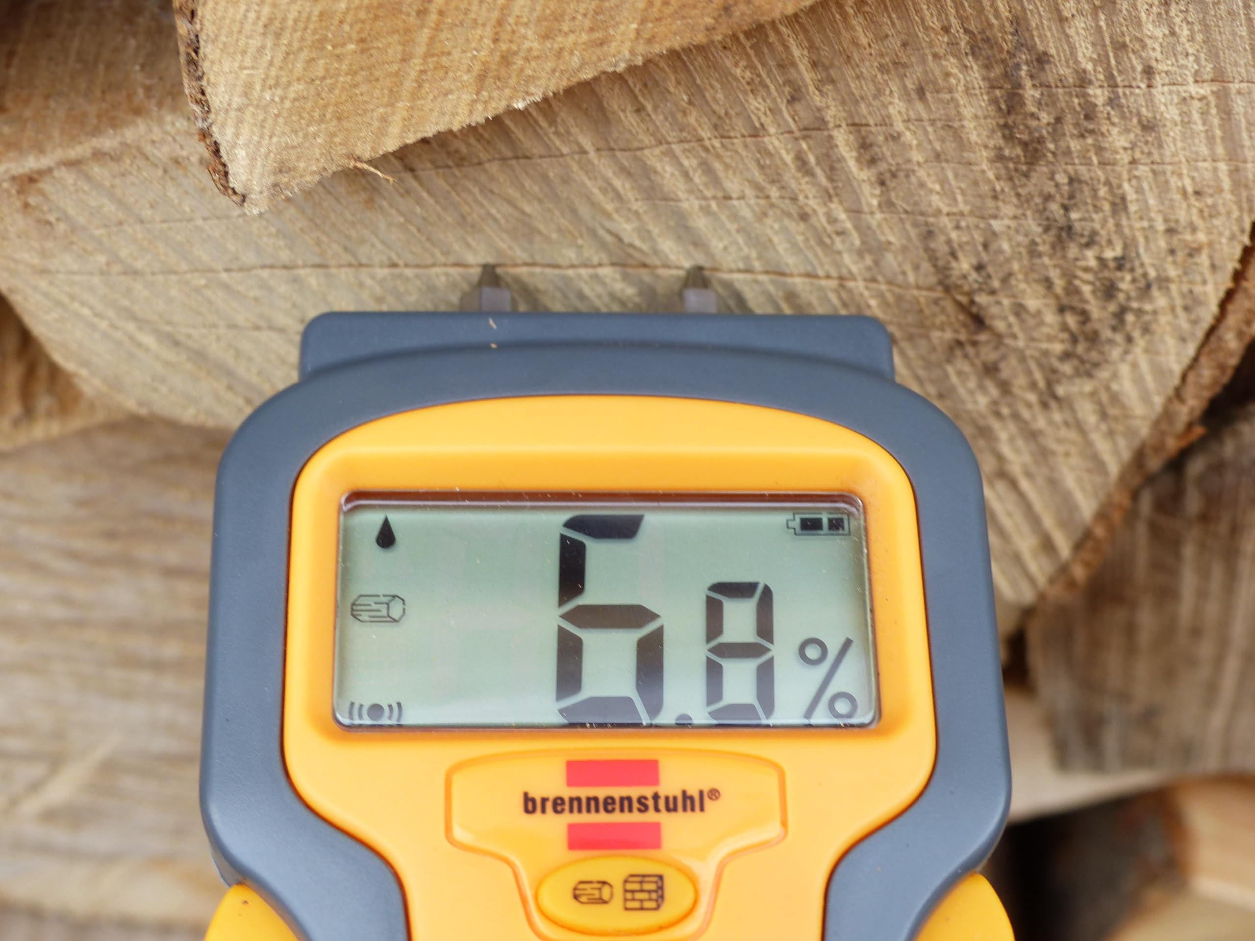 1m³ ? 1,6 SRM Kaminholz Feuerholz Brennholz Buche Holzscheite trocken 7% Premiumqualität (EUR 0,60 / kg)