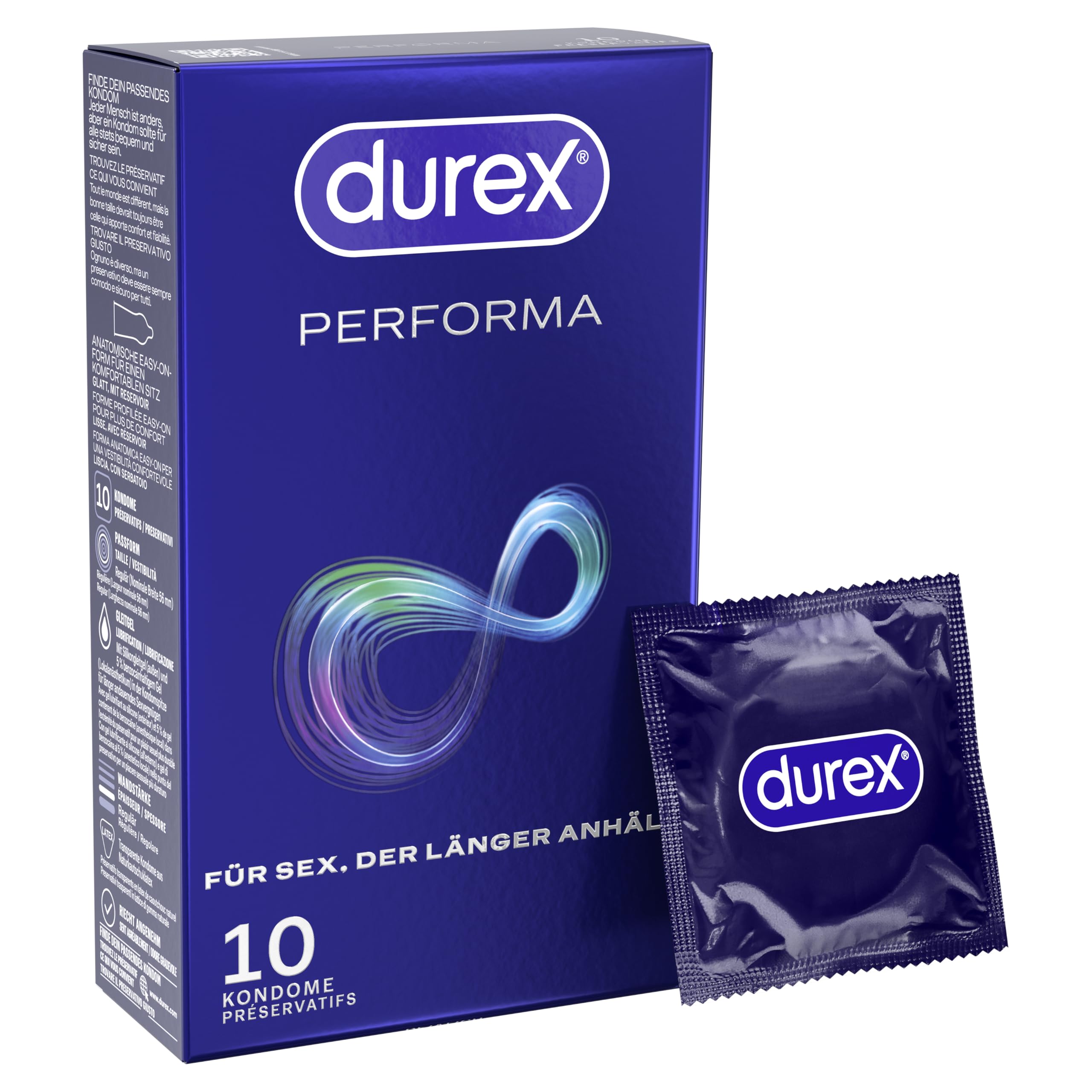 Durex Kondome Performa 56mm Verzögerung