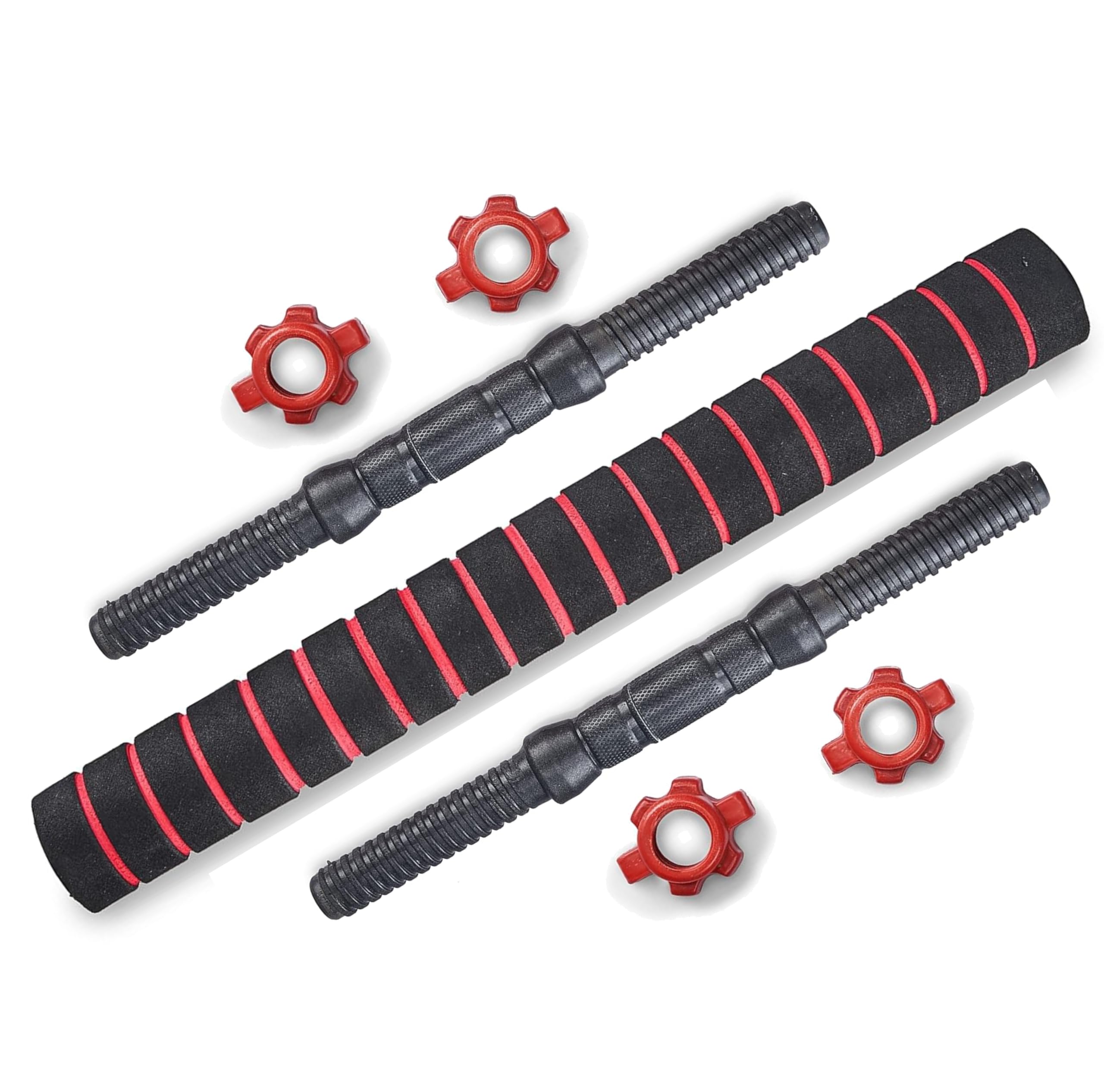 APPROX Dumbbell Rods with Connectors (24mm Diameter) | Rods for Weight Lifting, Strength Training & Exercise Fitness | Home Workout Bar | Color - Black (B0D44Q8DC6) Amazon Price History, Amazon Price Tracker