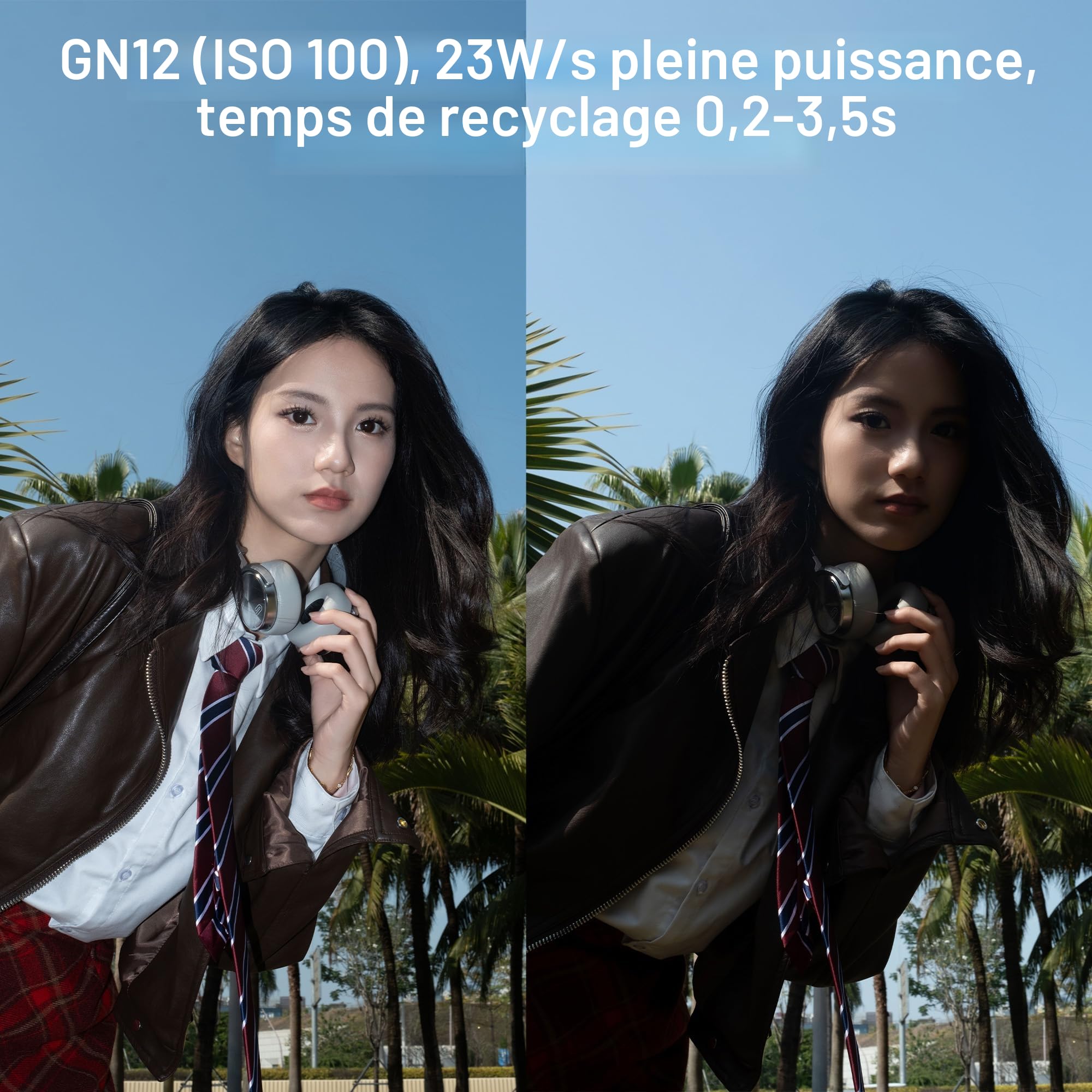 VILTROX Retro Flash Speedlite,Mini Flash Appareil Photo GN12,7 Niveaux de Puissance,24W/s Pleine Puissance,Recyclage 0,1–1,5s,S1/S2 Contrôle Optique pour Sony Fujifilm Canon Nikon Olympus (Z1)