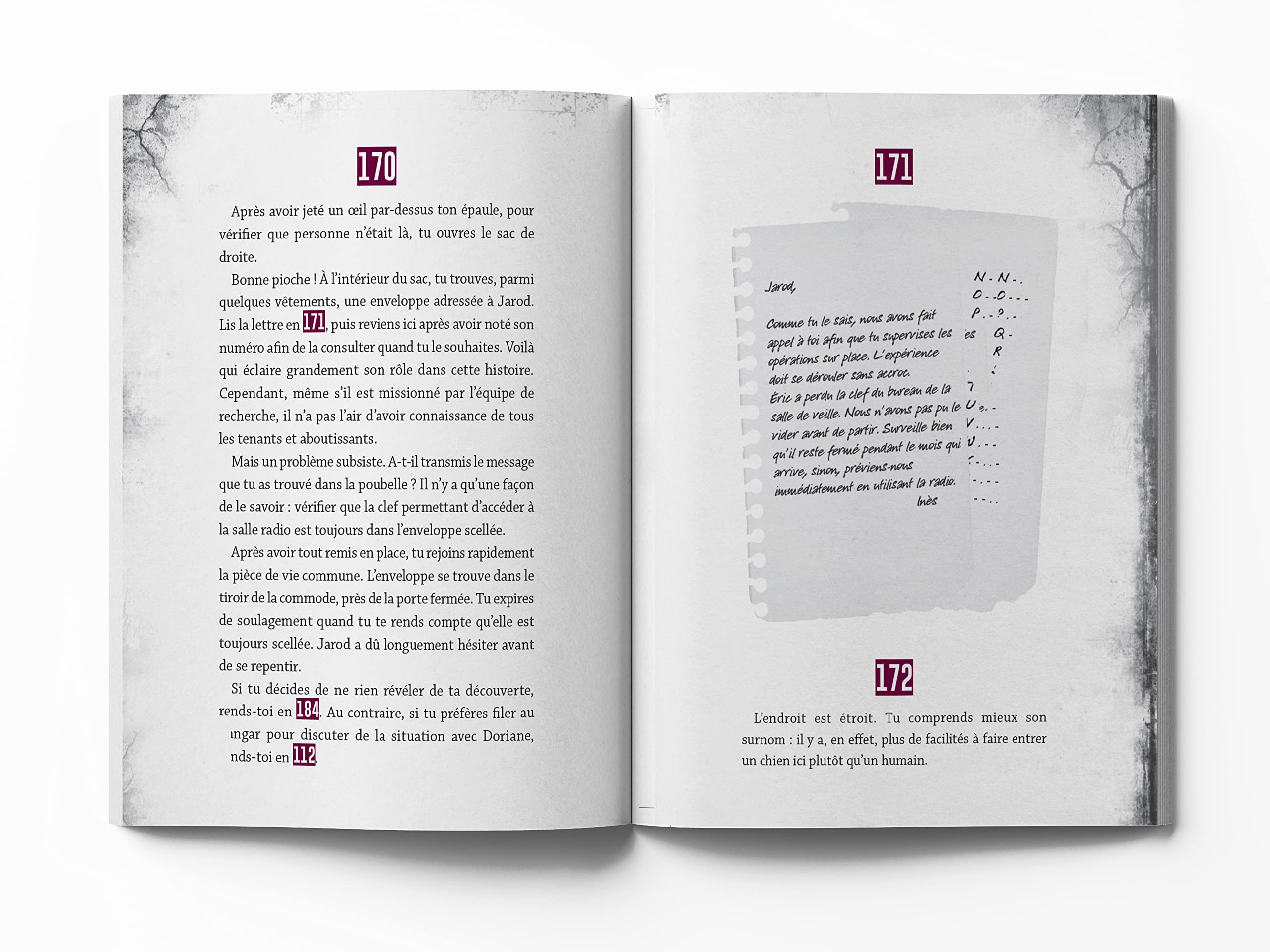 True story - Frissons - Les gardiens disparus, livre dont vous �tes le h�ros adulte Millot, Alice and Colle, Jason - PT05