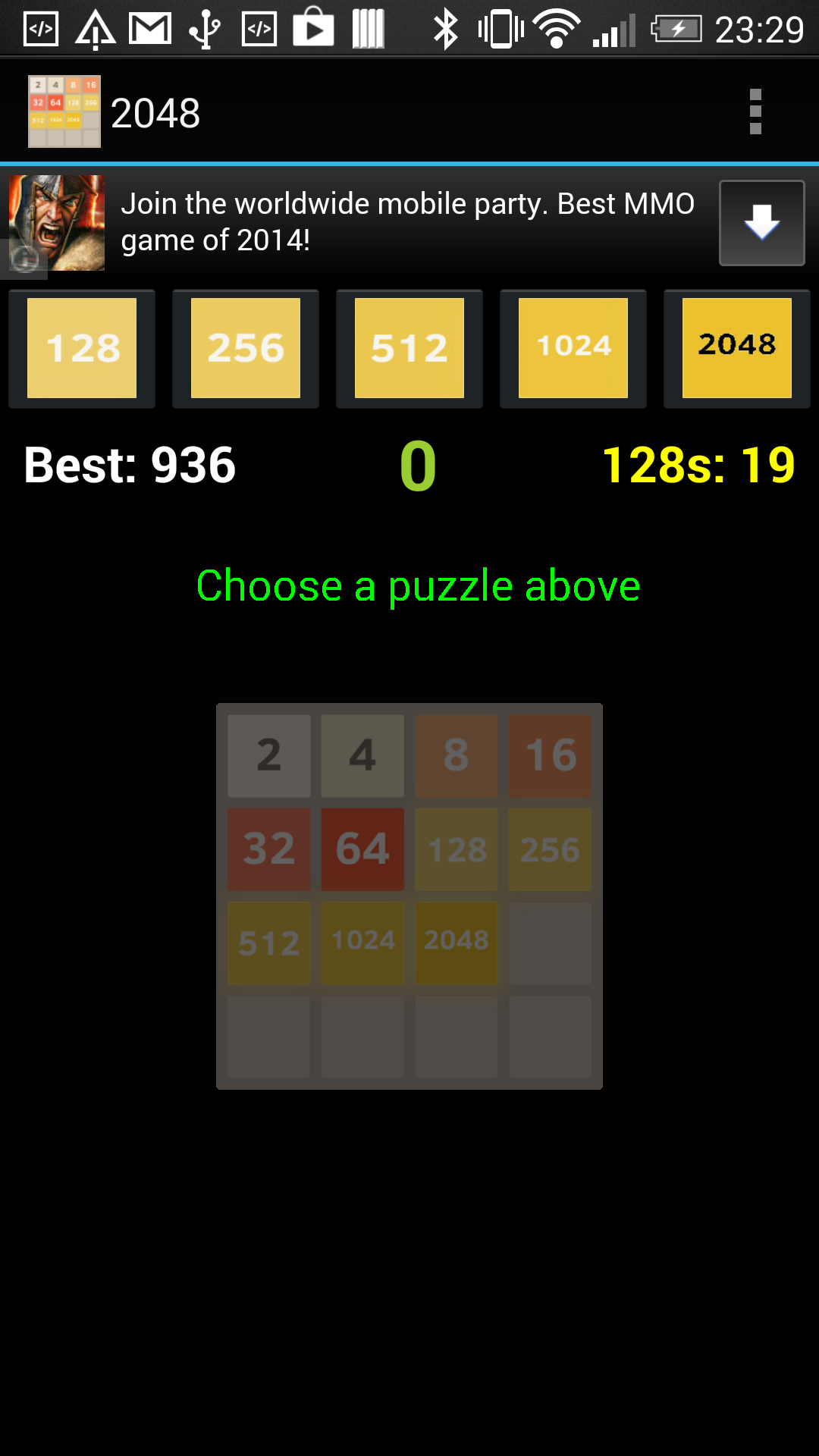 2048, 1024, 512, 256, 128 puzzles - App on Amazon Appstore