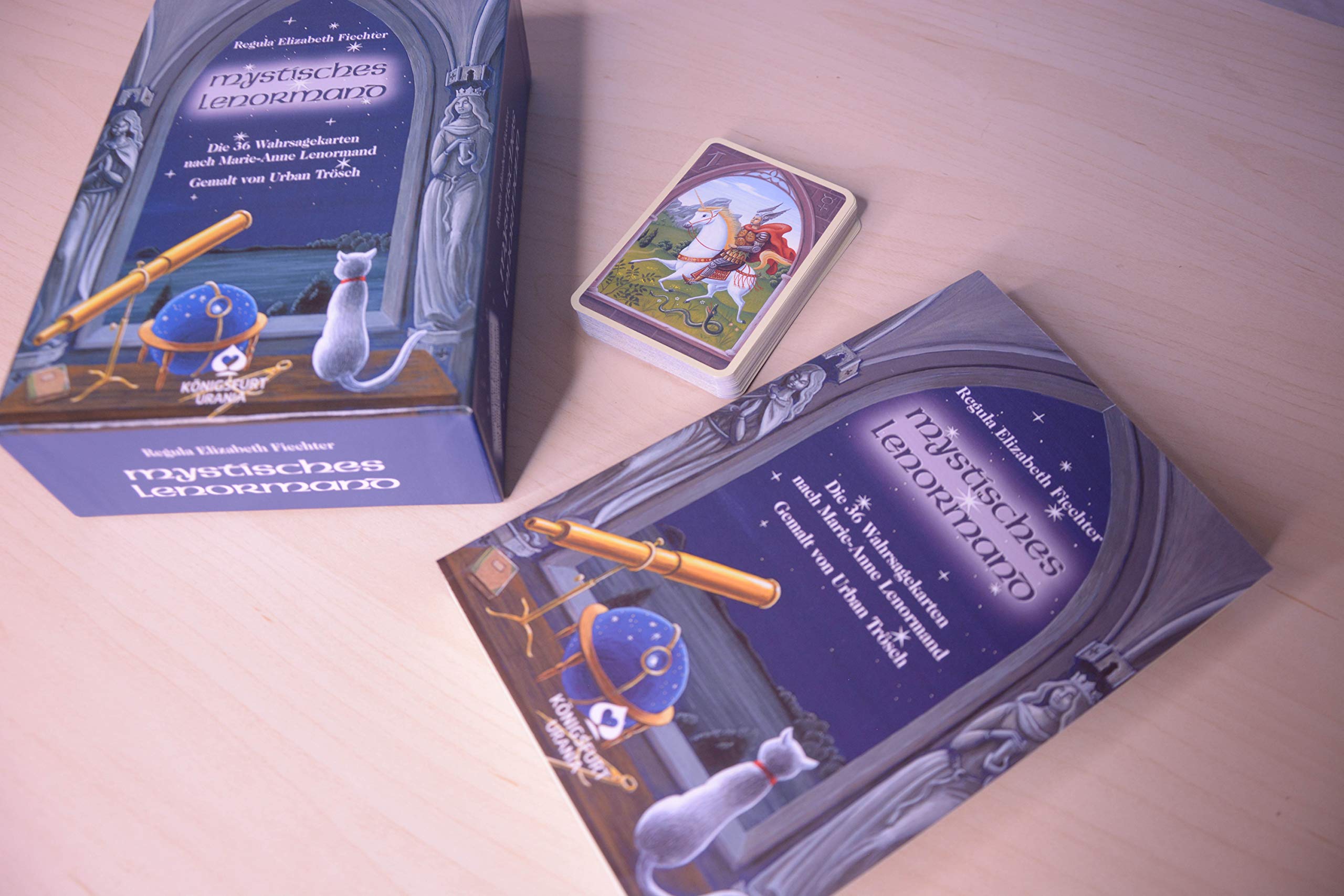 Mystisches Lenormand SET: Buch + die 36 Wahrsagekarten nach Marie-Anne Lenormand: Set mit Buch und Karten