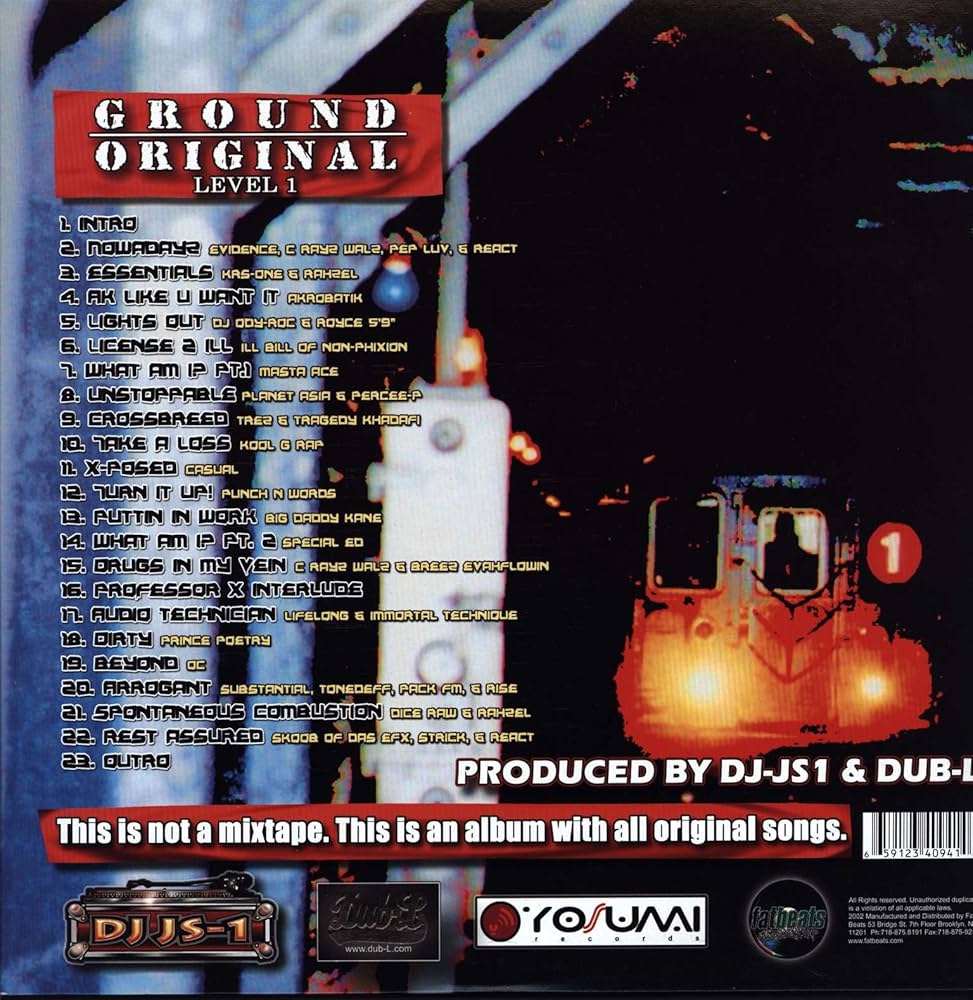 DJ JS-1 Official Mix  CD❗️ Ground Original : DJ Js-1: Amazon.es: CD y vinilos}