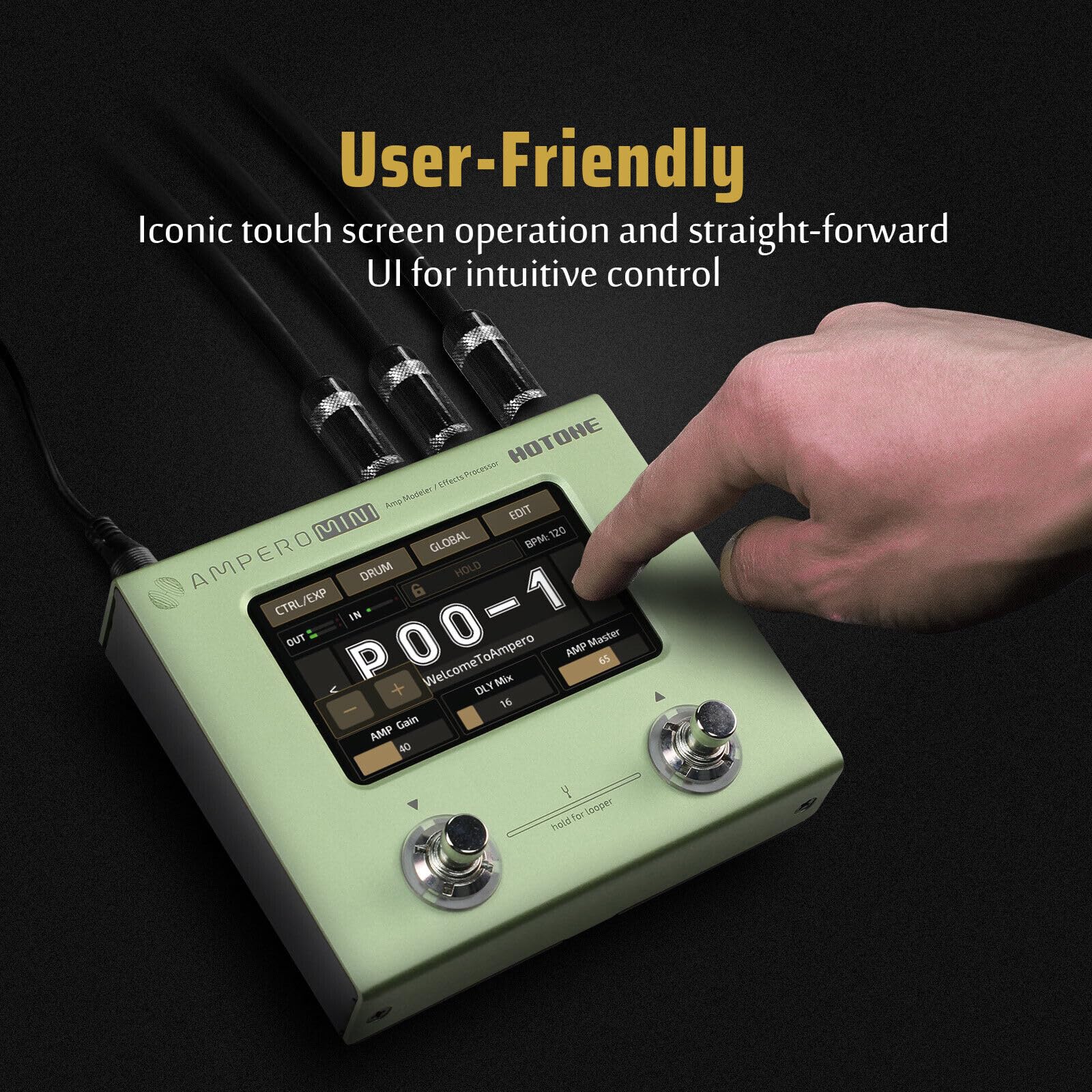 HOTONE AMPERO MINI MATCHA : Amazon.it: Strumenti Musicali