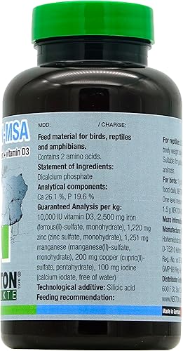 Miniatura 2 de Nekton -MSA Suplemento mineral de alto grado para mascotas, 180gm
