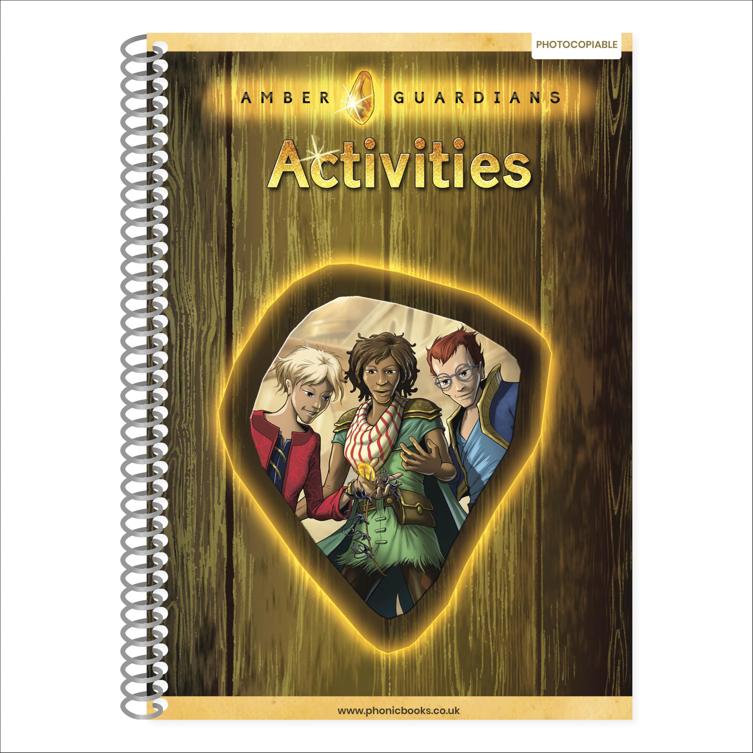 Phonic Books Amber Guardians Activities by  Phonic Books - 9781783692958