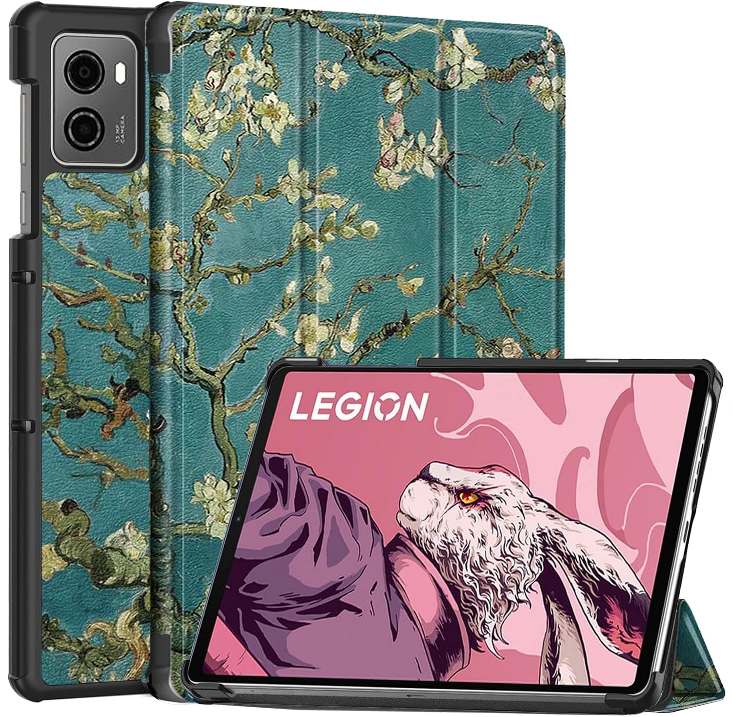 ProElite Cover for Lenovo Legion Tab 8.8 inch Case Cover, Smart Trifold Flip Case Cover for Lenovo Legion Tab 8.8 inch, Flowers (B0D8L88X31) Amazon Price History, Amazon Price Tracker