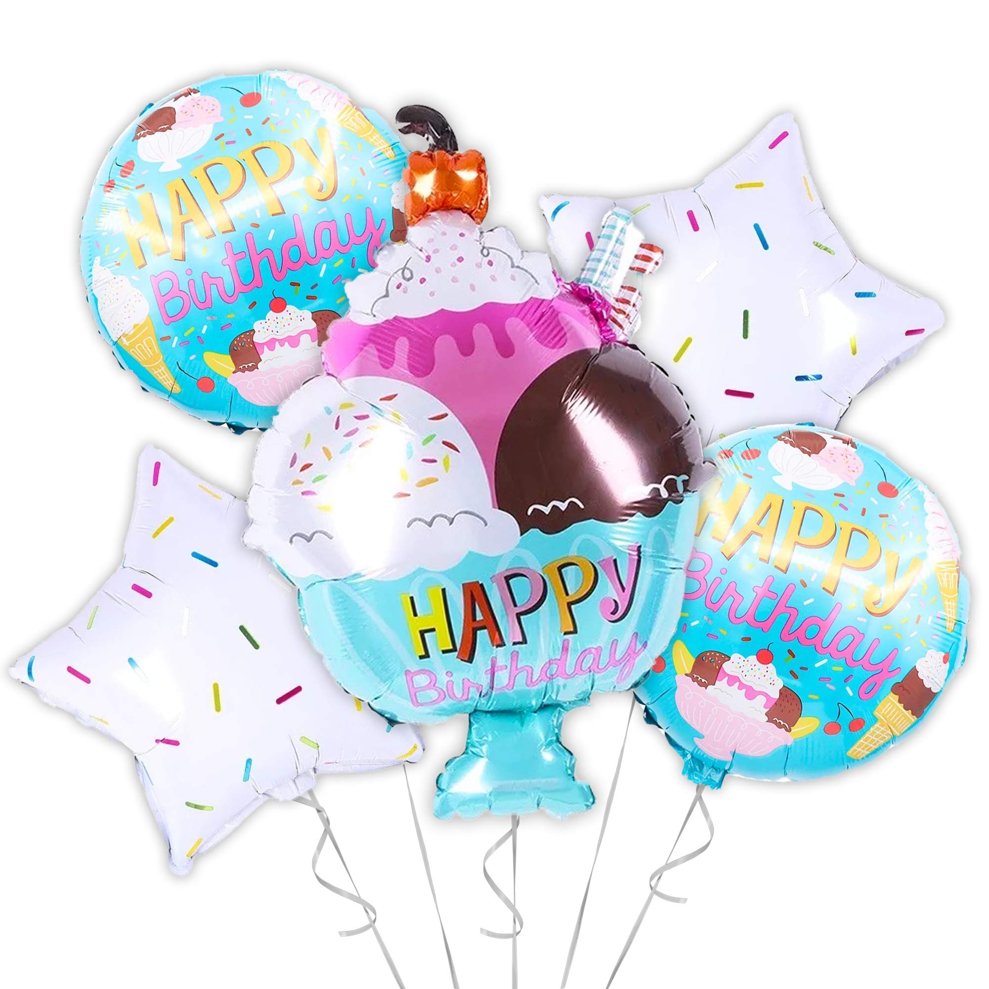 Buy OMG Party Factory Ice Cream Balloon Party Decorations Perfect Ice Cream Sundae with