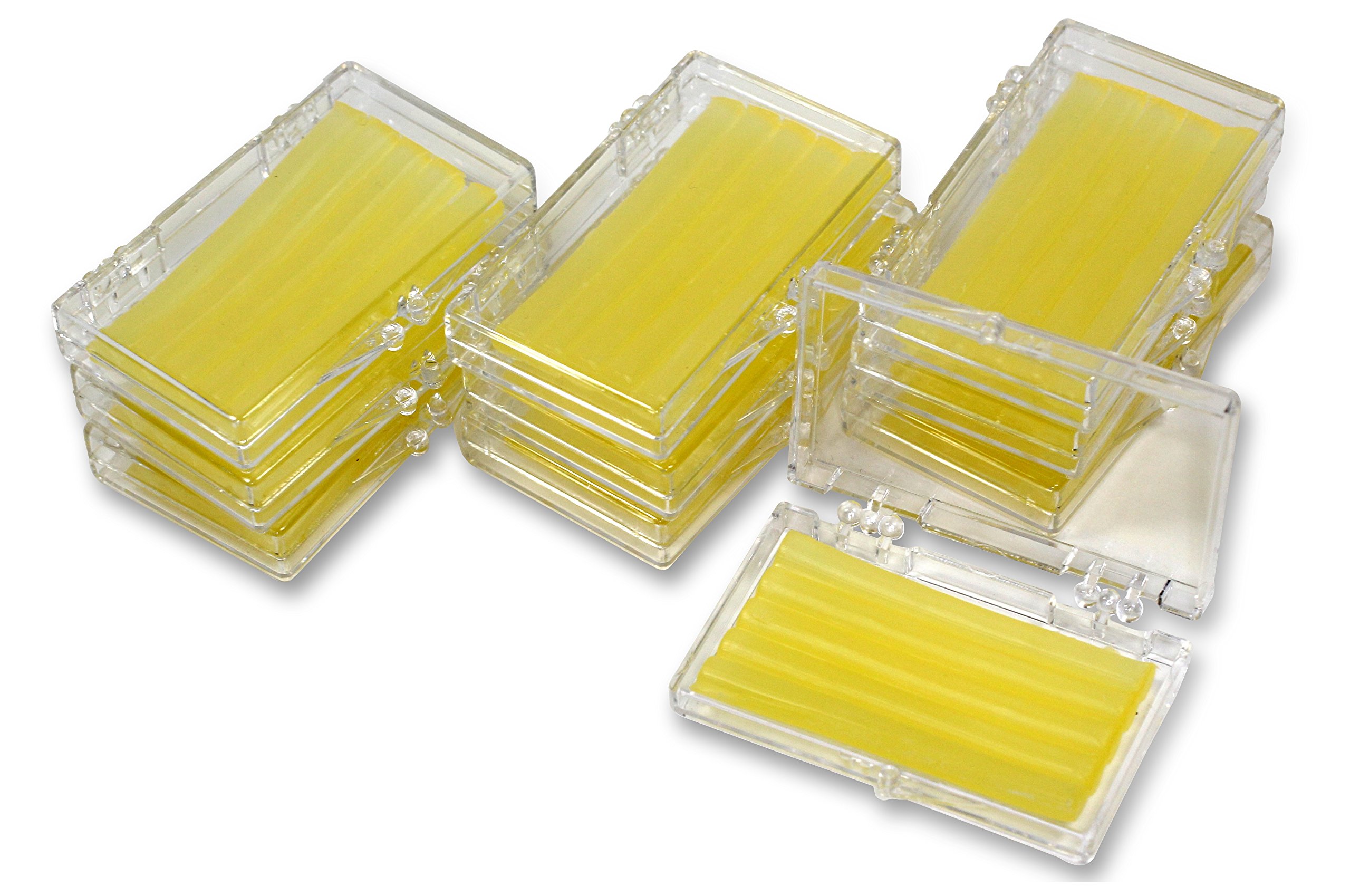 Element Dental Orthodontic Wax 10 Pack-10 Colors/scents Available (Yellow/Lemon)
