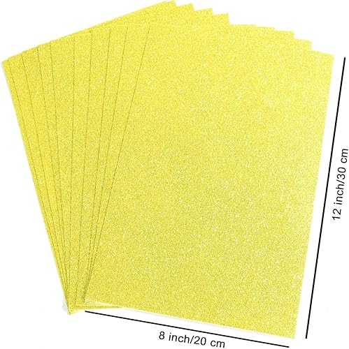 Vista 79 de 10 hojas de espuma con purpurina para manualidades, papel de cartulina A4, papel adhesivo autoadhesivo para construcción de Navidad, álbum de Azul