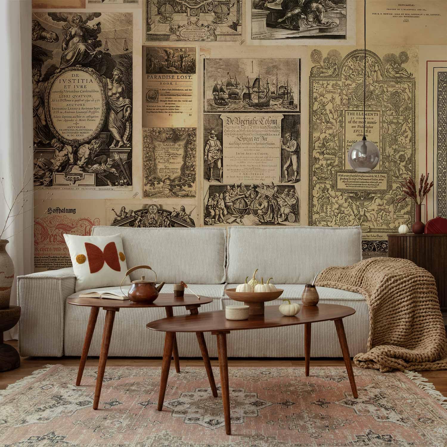 Fototapete- Vlies Tapete XXL Vintage 500x280 cm - Foto Tapete Schlafzimmer Wohnzimmer Moderne Vliestapete XXL Wandtapete Motivtapeten Bildtapete 3d Effekt Wand Dekoration - n-C-0014-a-b