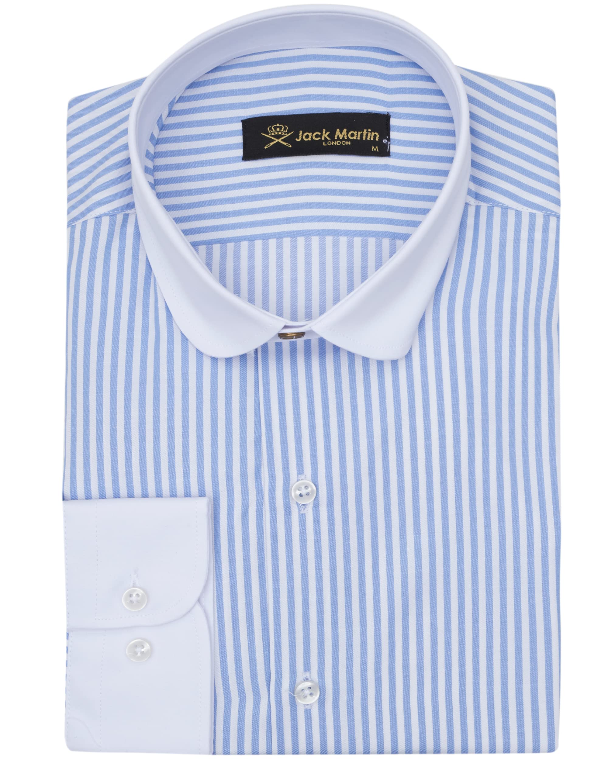 Jack Martin LondonClub Collar Shirts for Men | Mens Long Sleeve Shirt | Mens Dress Shirts | Mens Shirts Casual Stylish | Button Up Shirt Men