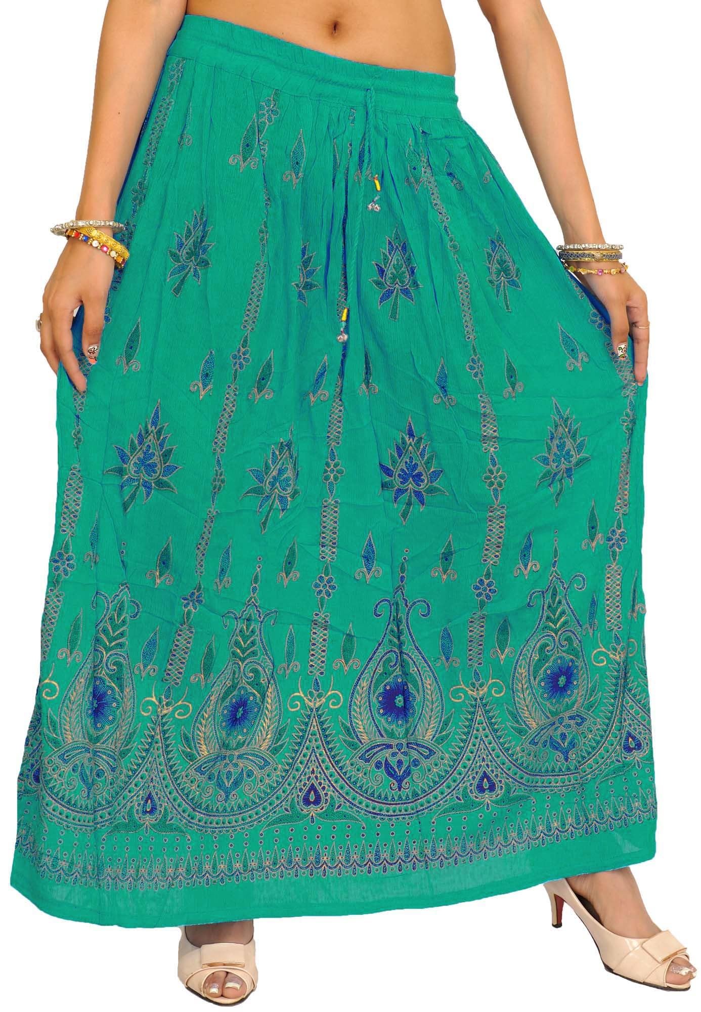 Rayon wrap Skirt-image-19