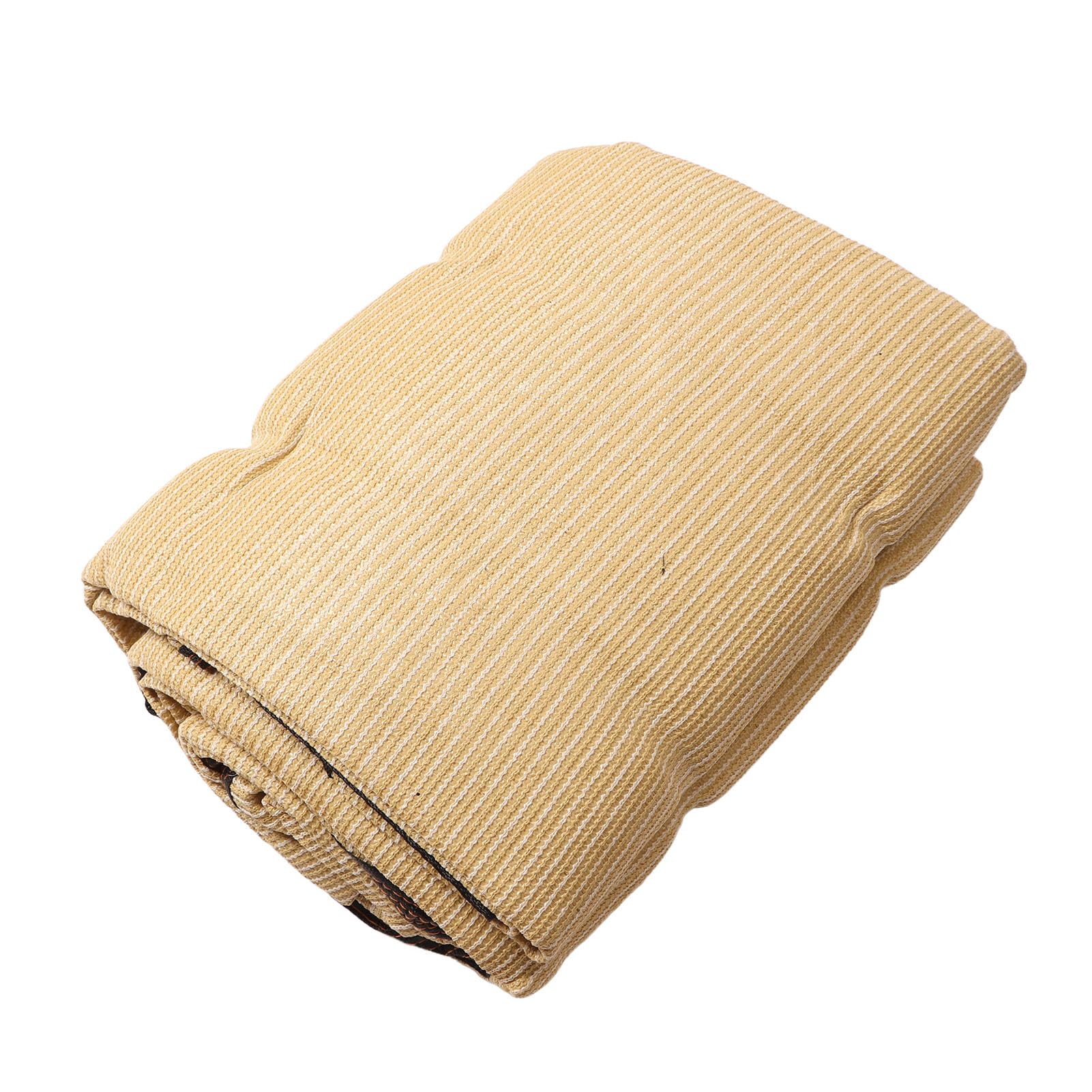 Sun Shade Sail, Waterproof Sun Shade Sail, Multipurpose PE Encrypted Thickened Anti Aging Block Rectangle Canopy, Sunshade Net for Outdoor Patio Garden Yard Lawn Deck Beige