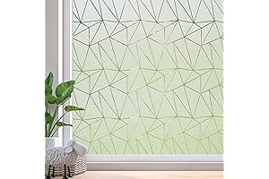 Coavas Non-Adhesive Renter Friendly Window Film