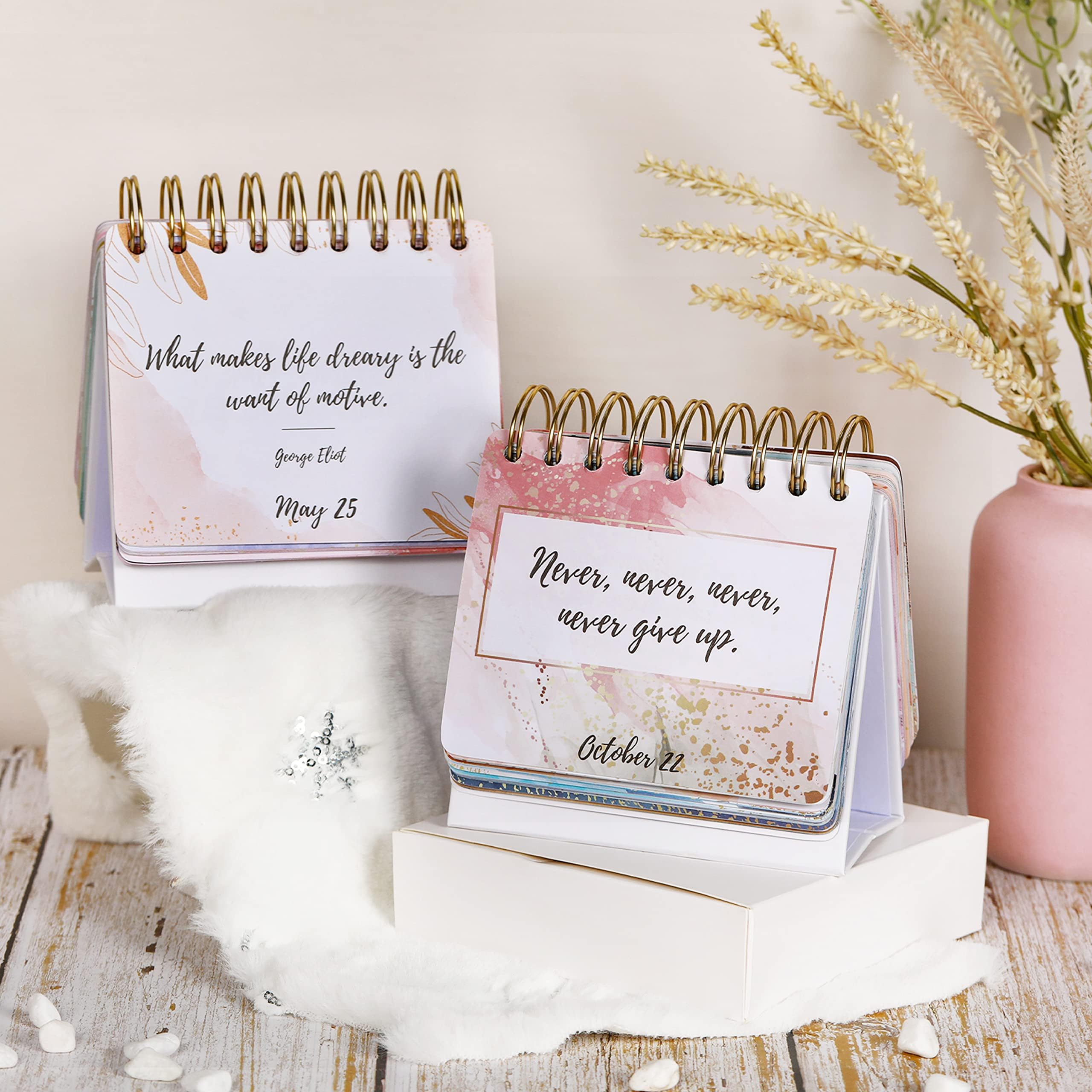 Flip-Kalender mit dickem Papier/Tischkalender/Schreibtisch-Klappkalender