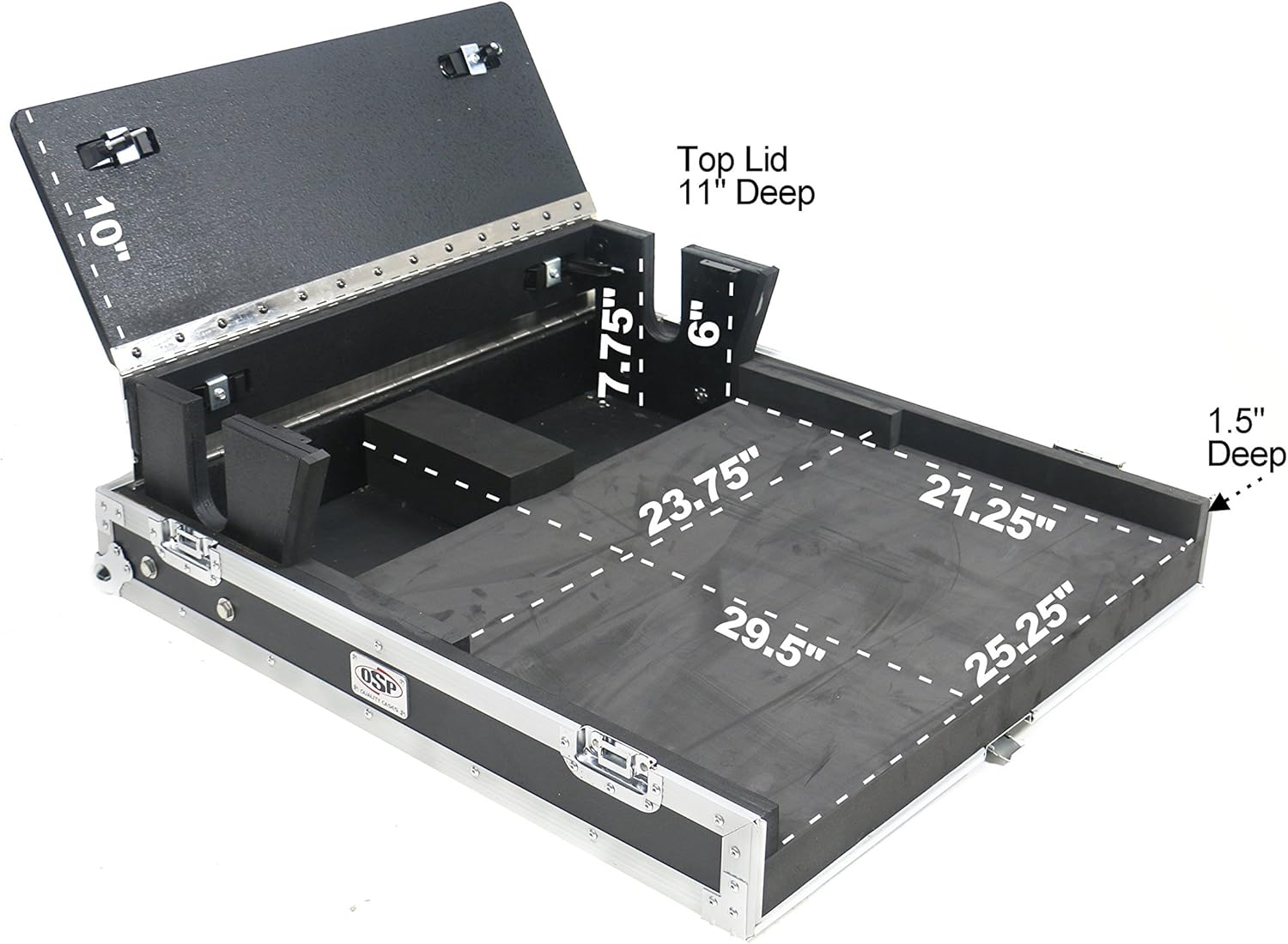 OSP Cases | ATA Road Case | Mixer Case for PreSonus StudioLive 2442 Digital Mixer | Doghouse | PRE-2442-ATA-DH
