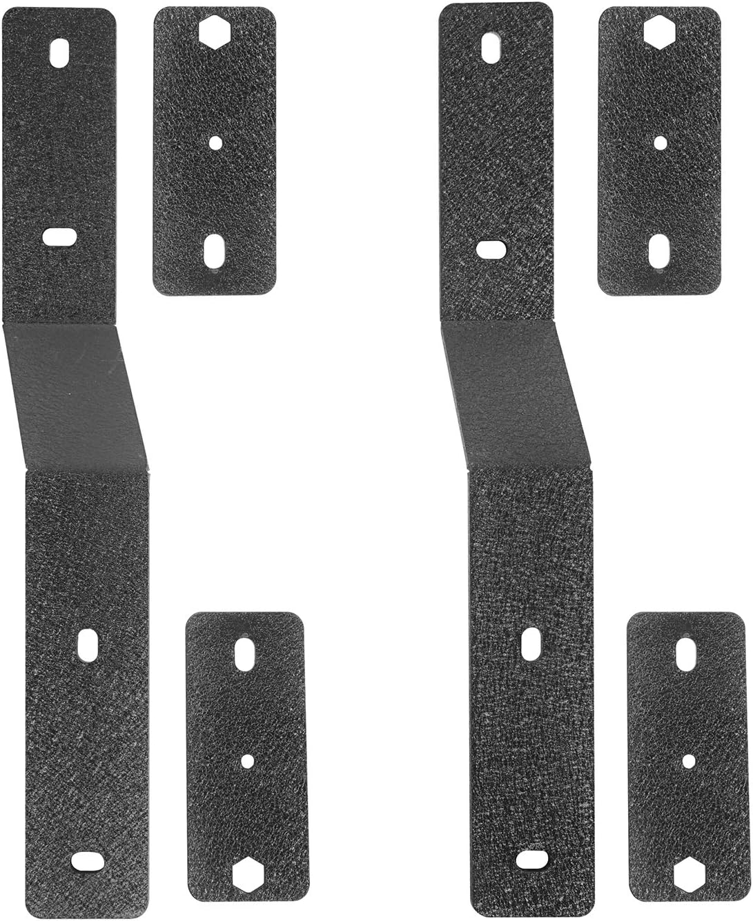 u-Box Jeep Wrangler TJ Seat Adapter Bracket 1997-2006 Black Steel