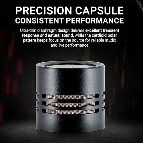 Vista 5 de SE ELECTRONICS - Micrófono de condensador cardioide de diafragma pequeño sE7 con clip