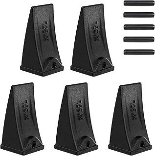 ATOLS 5セット X156 ショベルバケット歯 156LPNピン付き – ミニスキッドステアアタッチメント、バックホウサム&ミニショベルパーツ用スキッドステアバケット歯