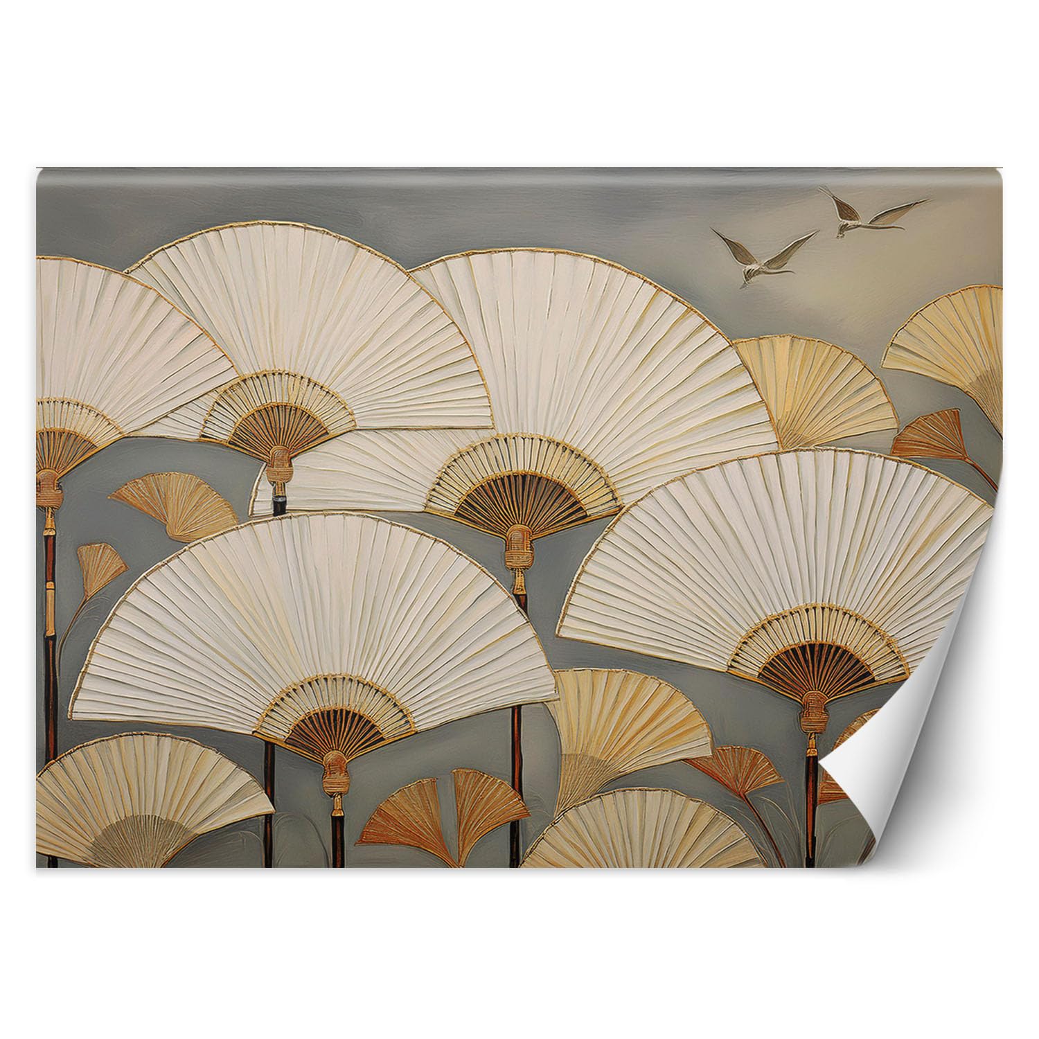 Papier peint 3D Feeby transformez un mur blanc terne en fresque zen