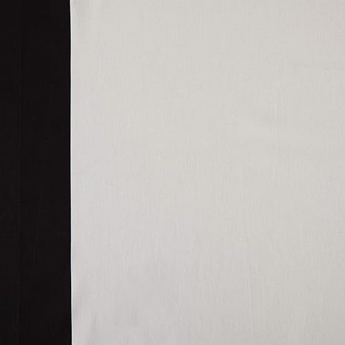 Miniatura 6 de HPD Half Price Drapes Cortinas de algodón estampadas con ojales para sala de estar y dormitorio, 50 x 120, PRCT-VC1716-120-GR (1 panel), palomitas