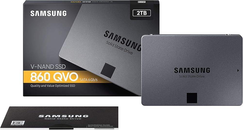 Samsung QVO 860, 2TB SATA 2.5" Internal Solid State Drive with V-NAND Technology thumbnail 2
