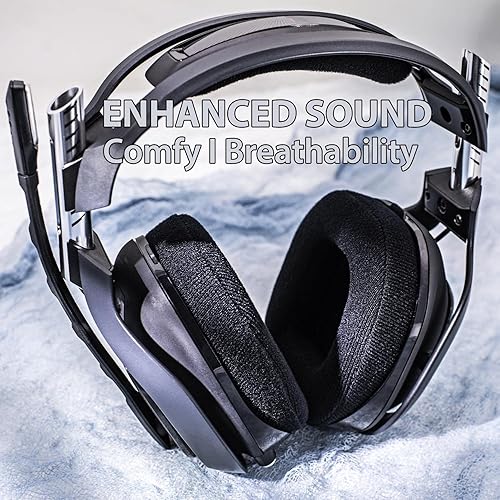 Miniatura 5 de Almohadillas de repuesto para auriculares A40 TR, compatibles con Astro A40 tr Headset I A40 TR Mod KitA40, accesorios para la cabeza, espuma de