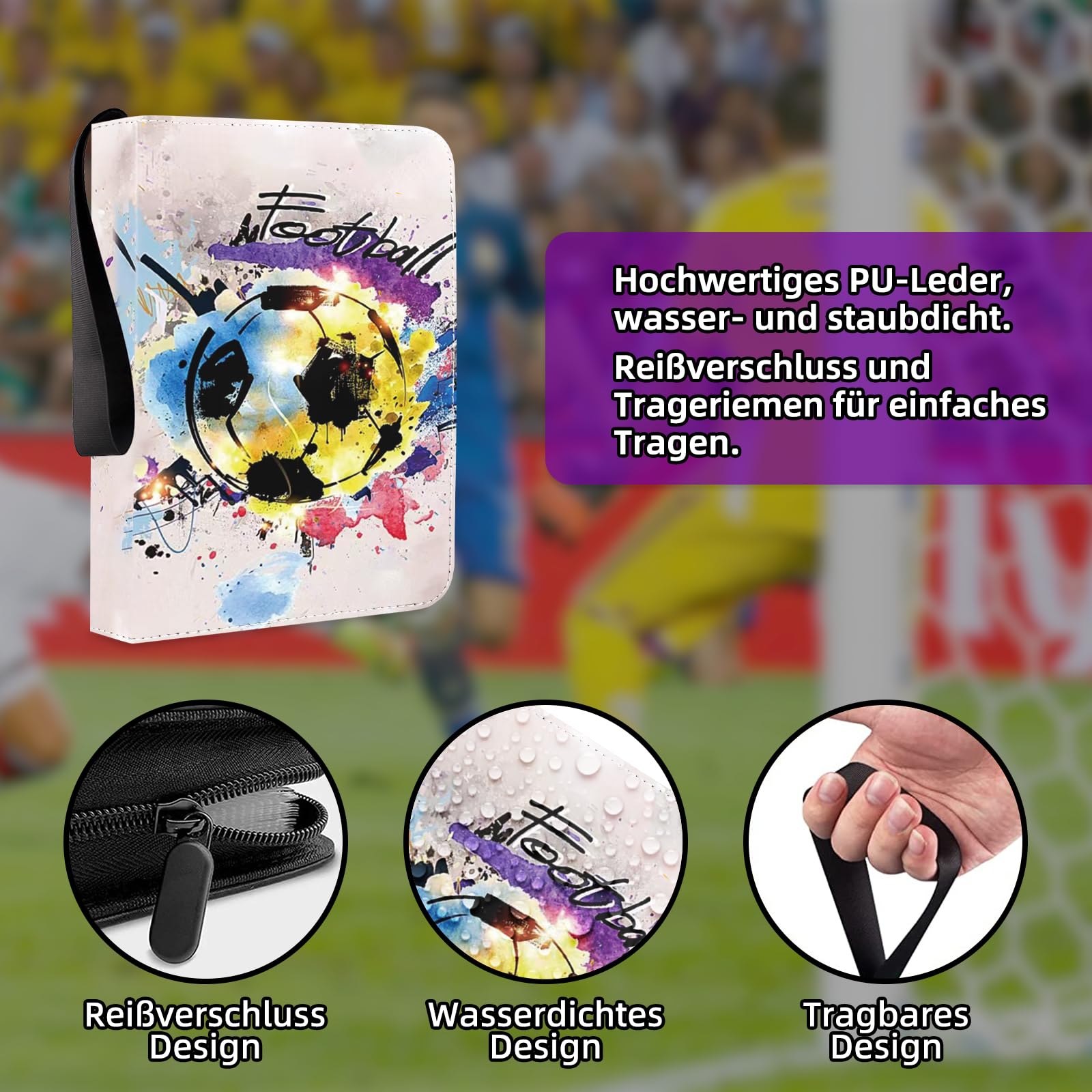 Album De Collection Pour Cartes De Football 50 Pages 400